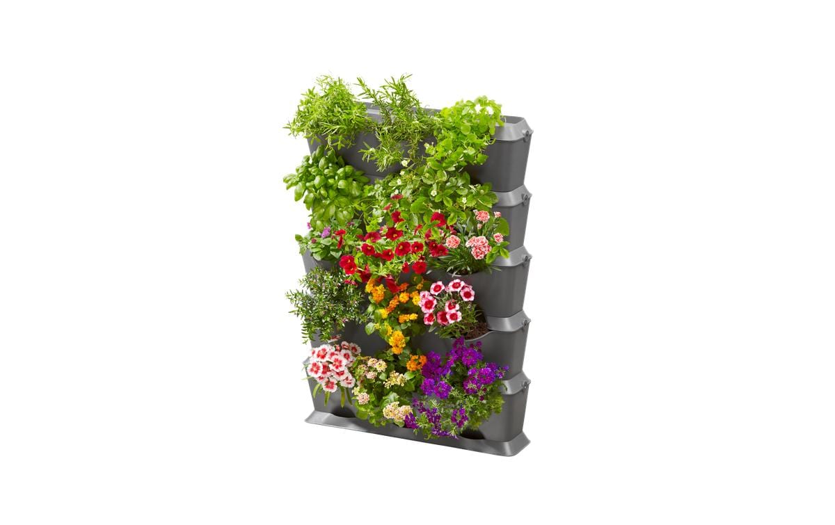 GARDENA Pflanzentopf NatureUp! Set Vertikal mit Bewässerung