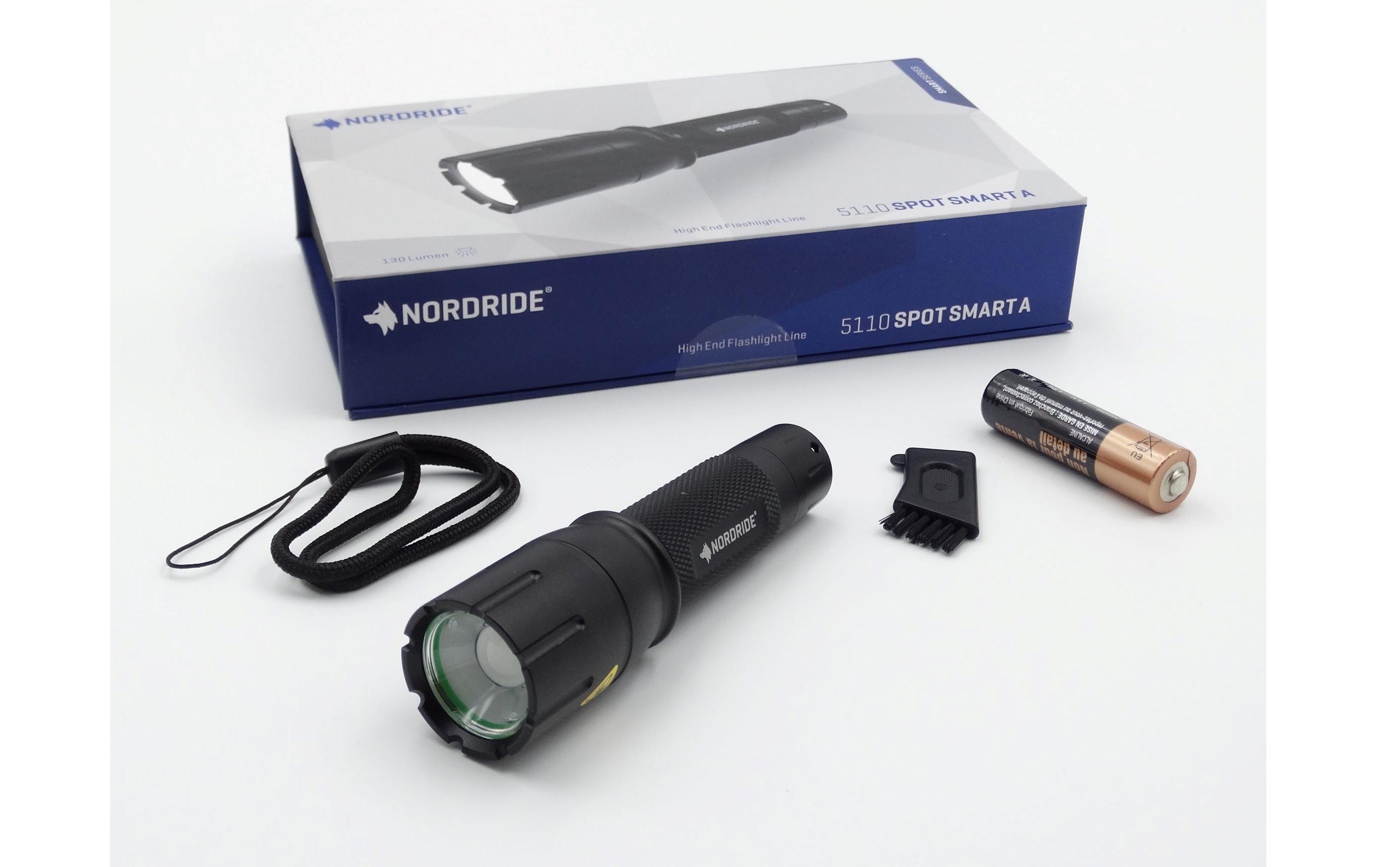 Nordride Taschenlampe Spot Smart A 130 lm, IP65