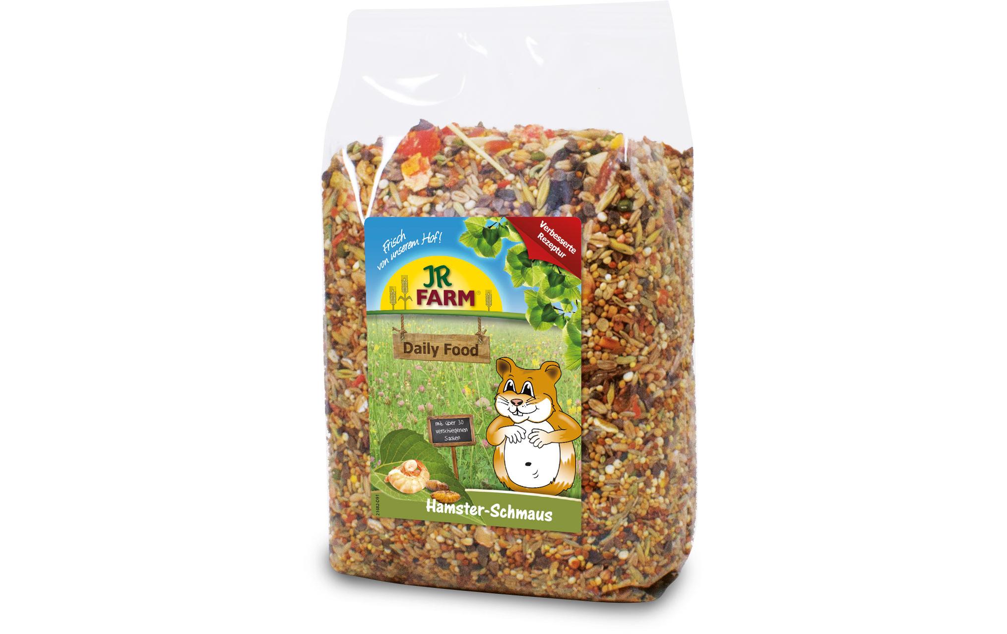 JR Farm Hauptfutter Basic Hamster-Schmaus, 600 g