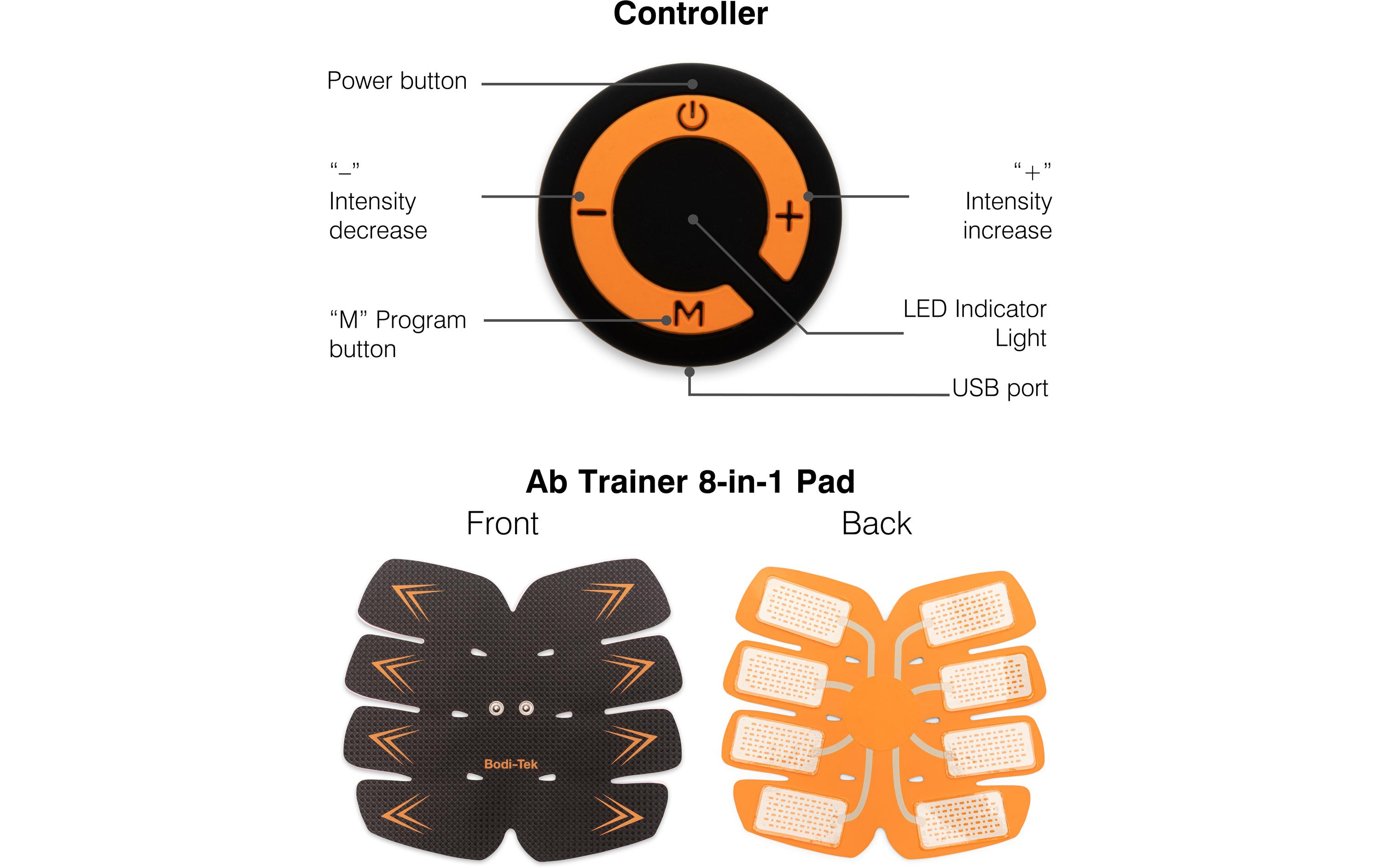 Bodi-Tek Elektrostimulationsgerät Ab Trainer