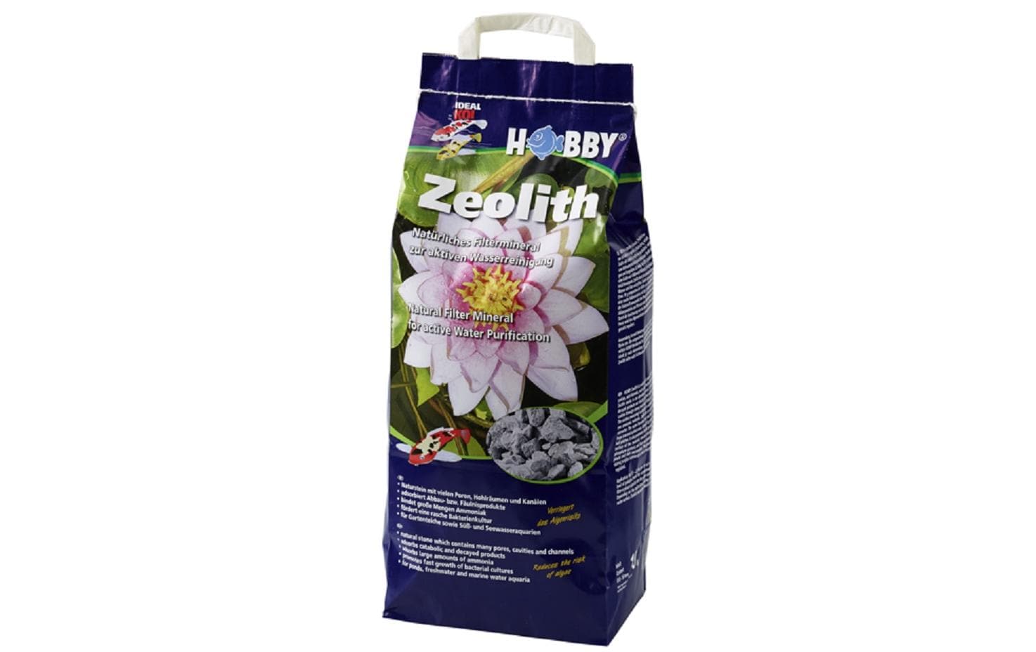 Hobby Aquaristik Filtermasse Zeolith, 8-16 mm, 10 kg