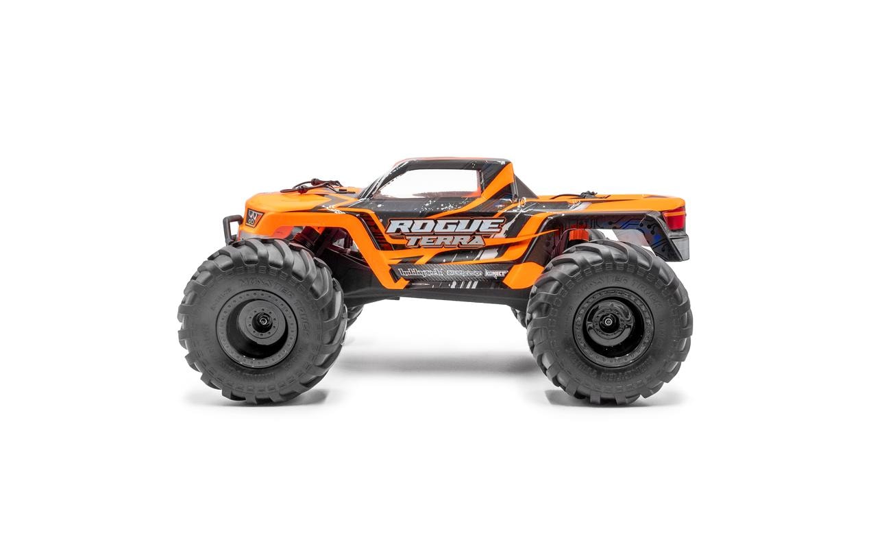 Hobbytech Monster Truck Rogue Terra Brushed Orange, ARTR, 1:10