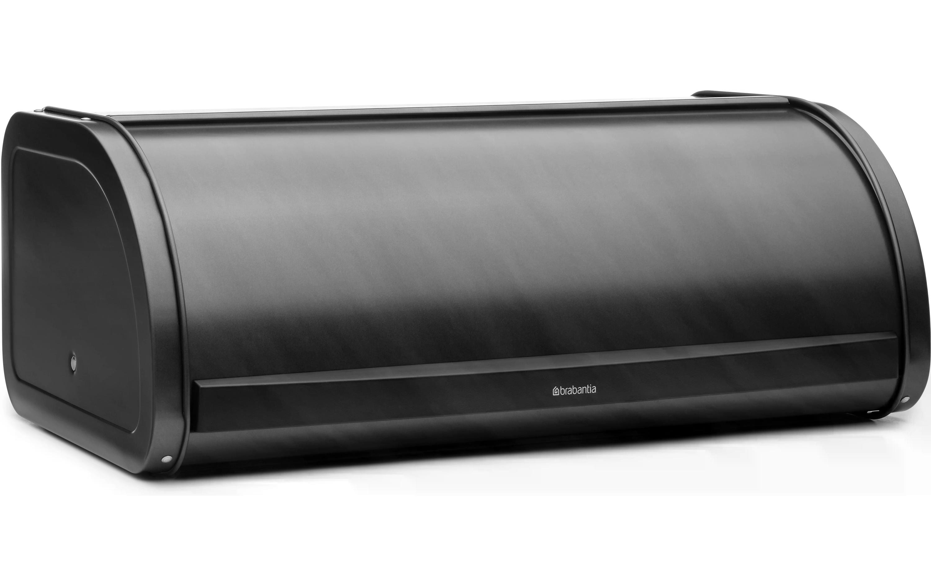 Brabantia Brotkasten Roll Top Bread Bin Grau/Schwarz