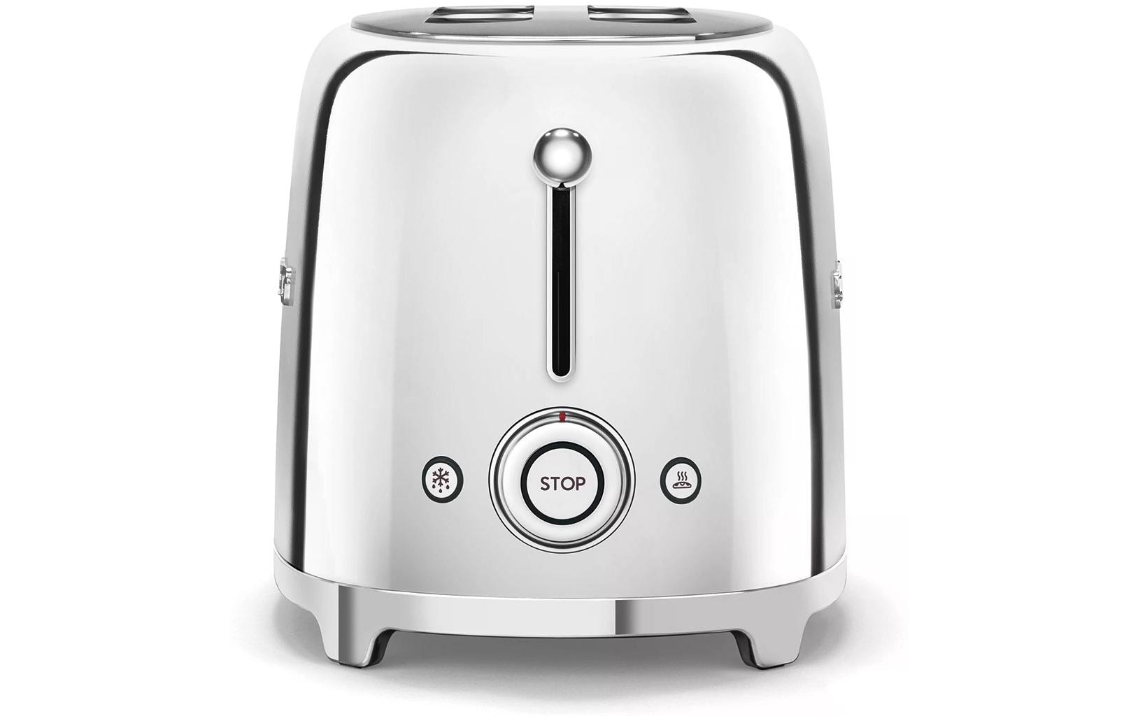 SMEG Toaster 50'S Retro Style TSF01SSEU Metall