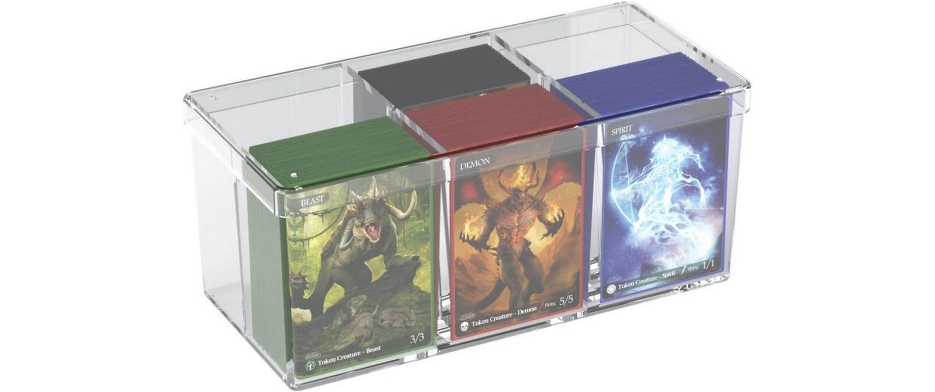 Ultimate Guard Kartenbox Stack 'n' Safe Card Box 480 Transparent