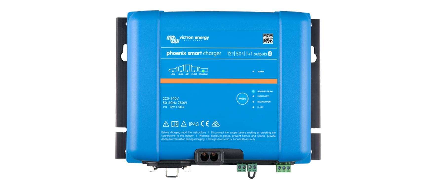 Victron Batterieladegerät Phoenix Smart IP43 1+1, 12 V 50A