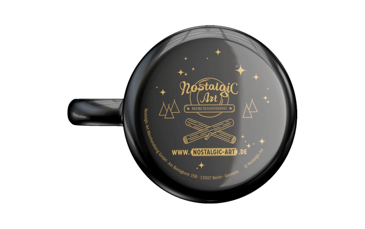 Nostalgic Art Universaltasse Black Tea 360 ml, 1 Stück, Schwarz