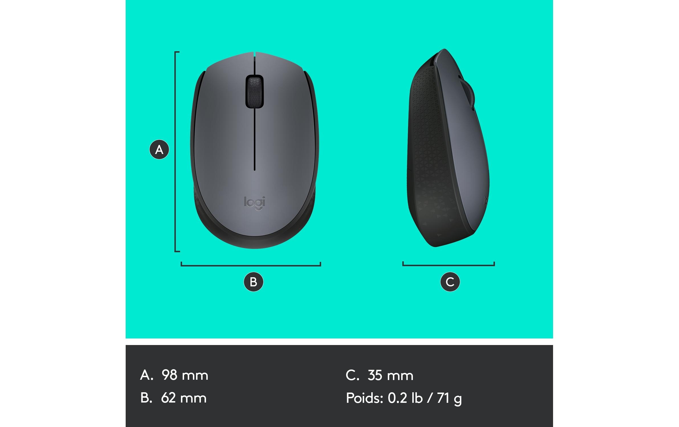 Logitech Maus M170 , kabellos