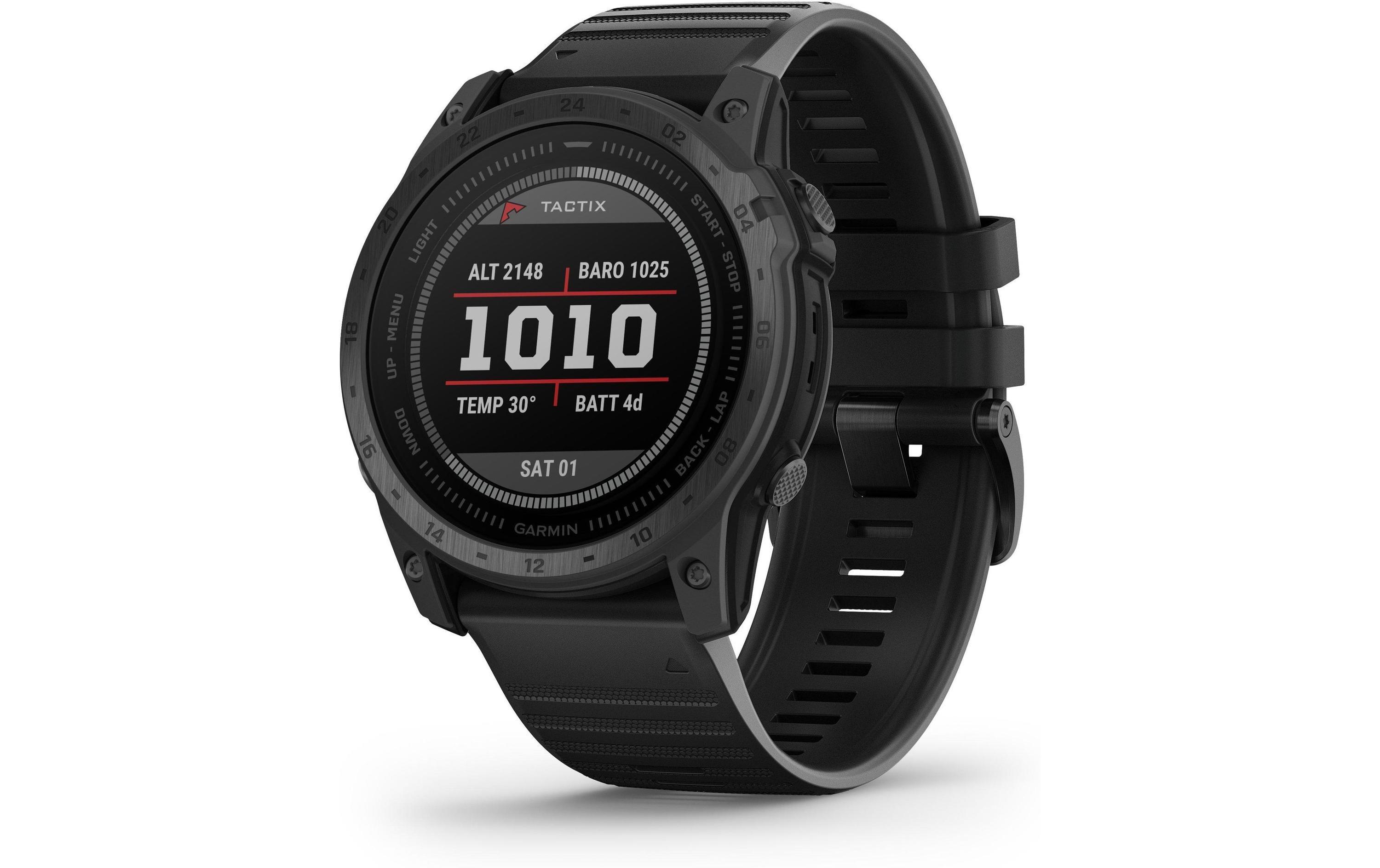 GARMIN Sportuhr Tactix 7 Sapphire Standard, Schwarz/Schwarz