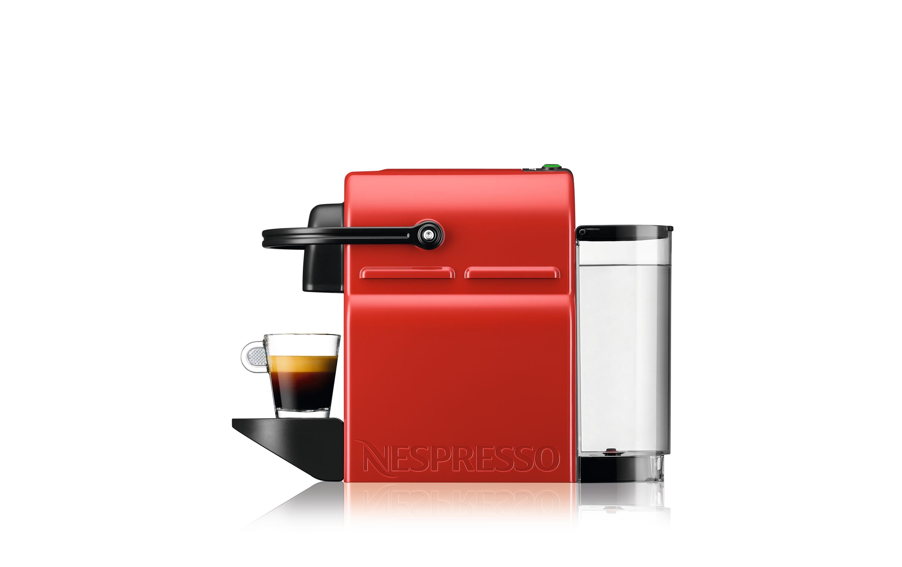 Krups Kaffeemaschine Nespresso Inissia XN1005 Rot