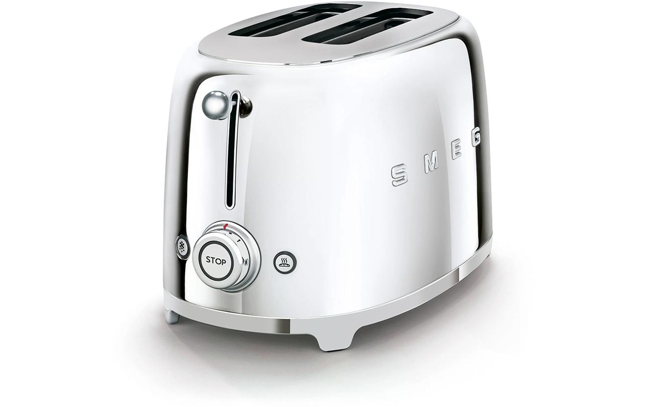 SMEG Toaster 50'S Retro Style TSF01SSEU Metall