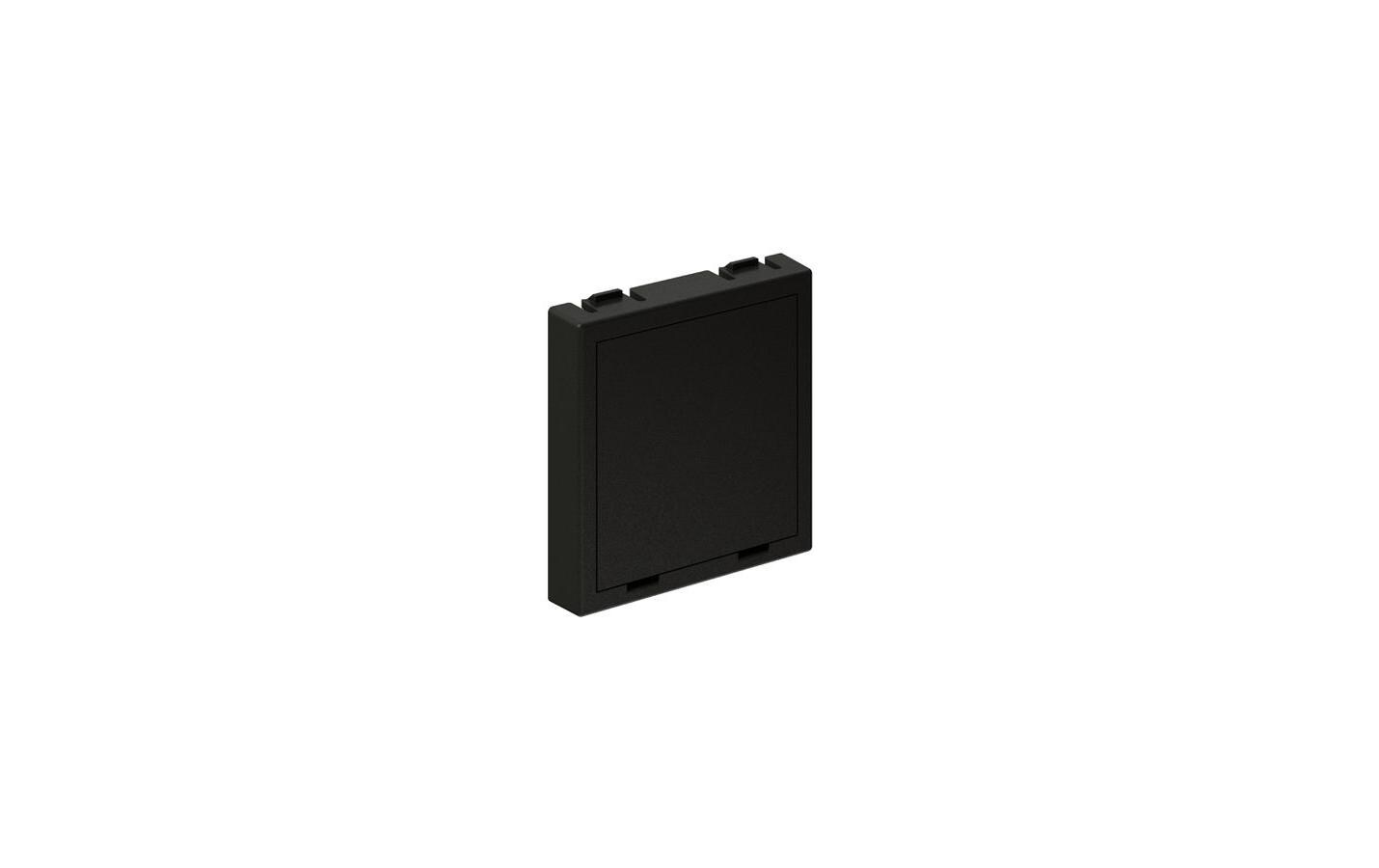 max connect Modul 45 x 45 mm Blindplatte, Anthrazit