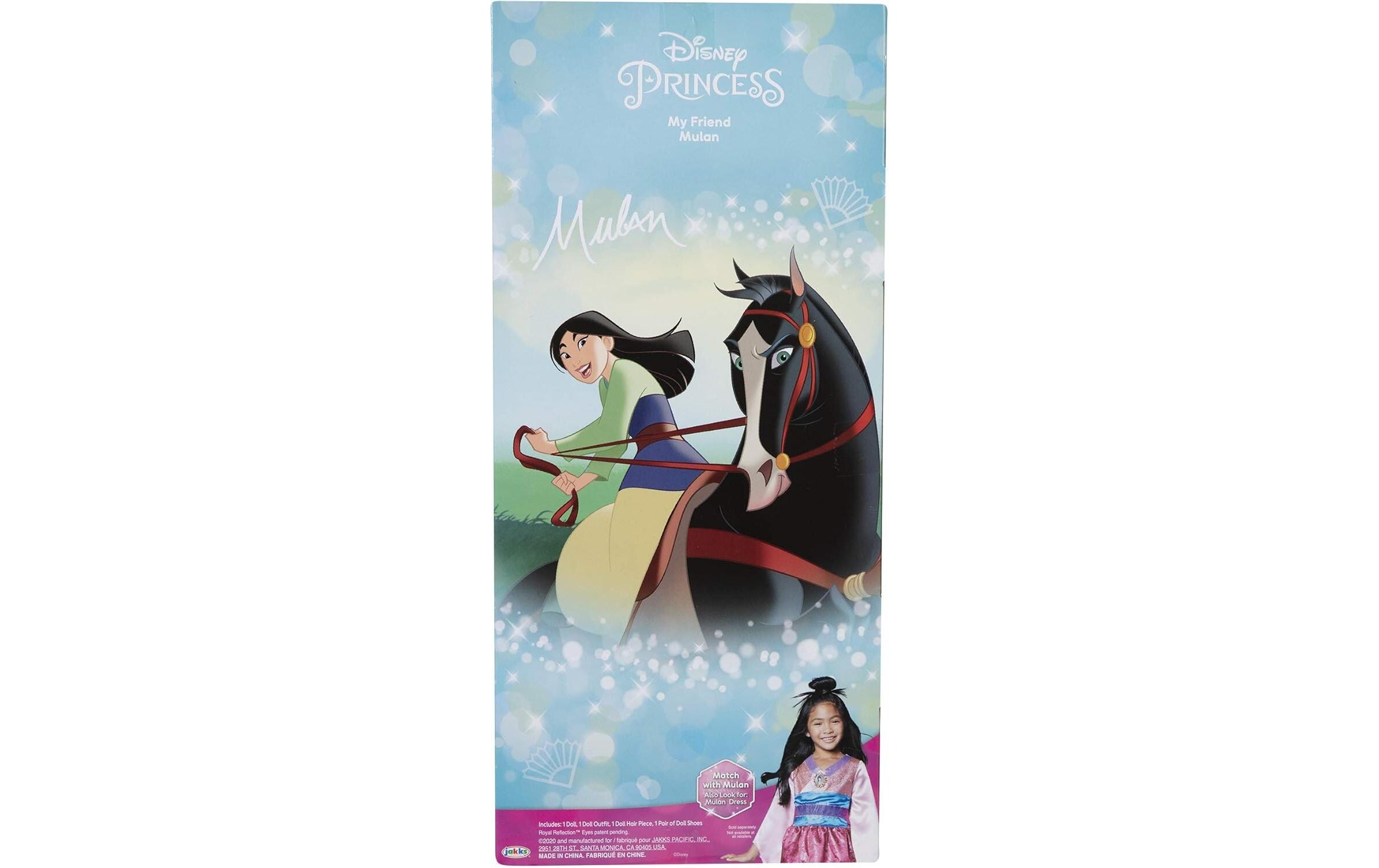 JAKKS Pacific Puppe Disney Princess Mulan 35 cm