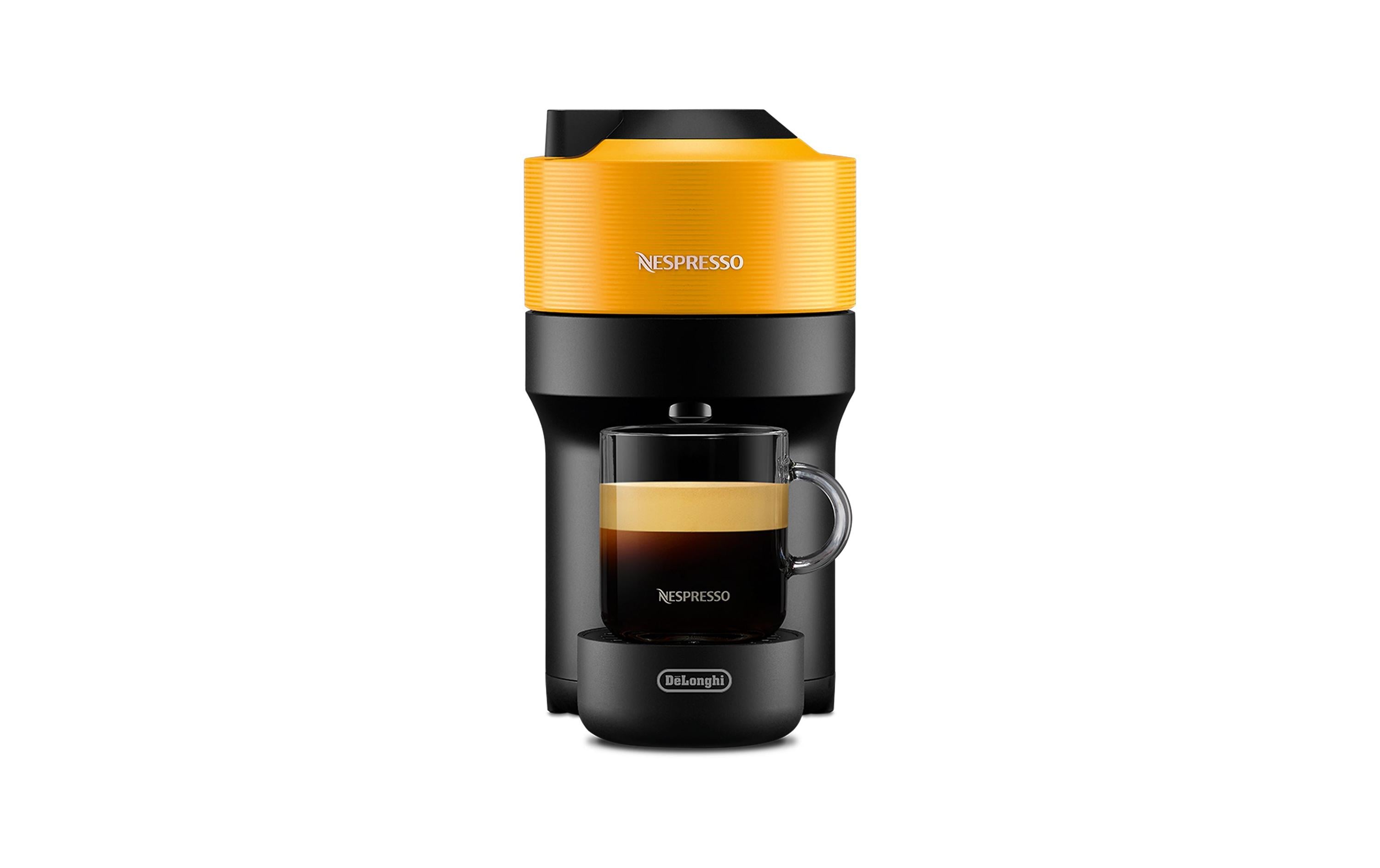 De'Longhi Kaffeemaschine Nespresso Vertuo Pop ENV90.Y Mango Yellow