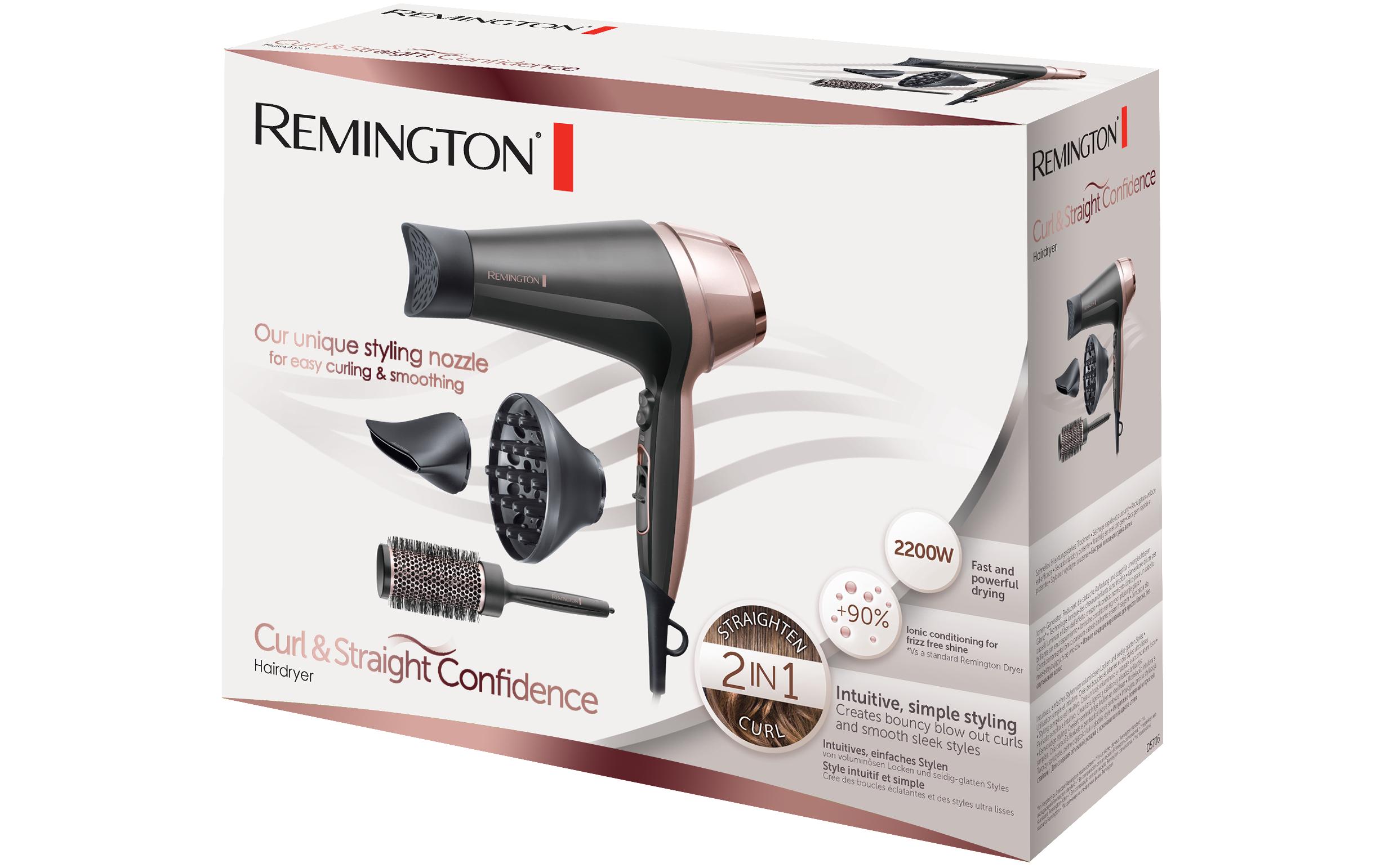 Remington Haartrockner D5706 Curl&Straight Confidence