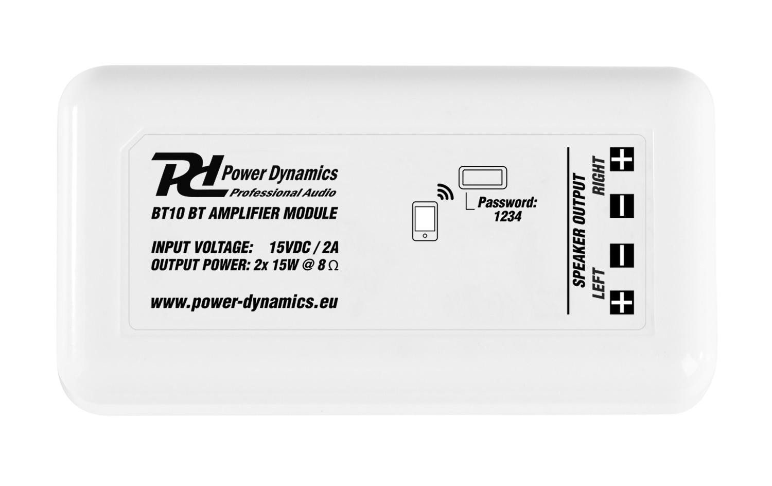 Power Dynamics Verstärker Pro BT10