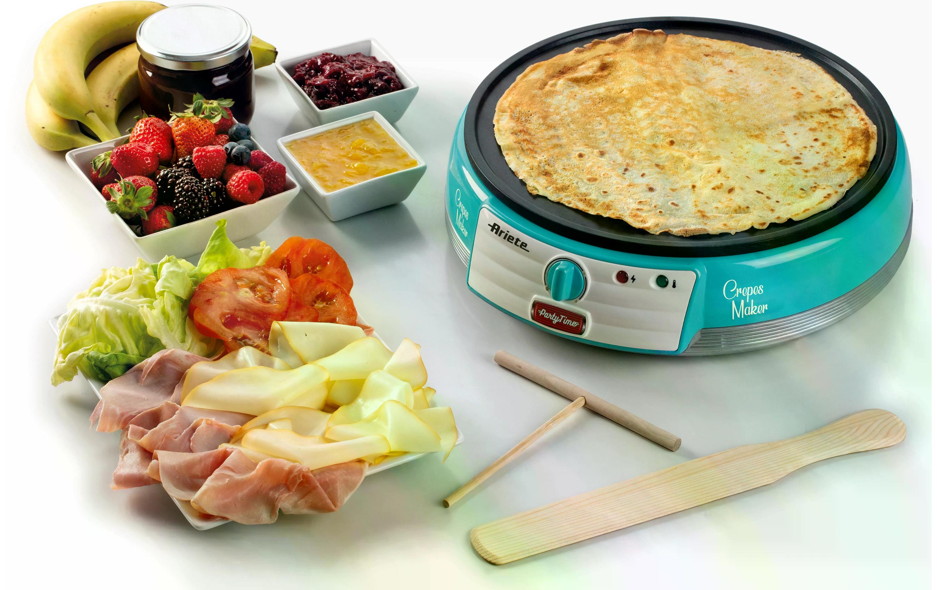 Ariete Crêpe Maker Party Time ARI-202-BL 1000 W, Blau