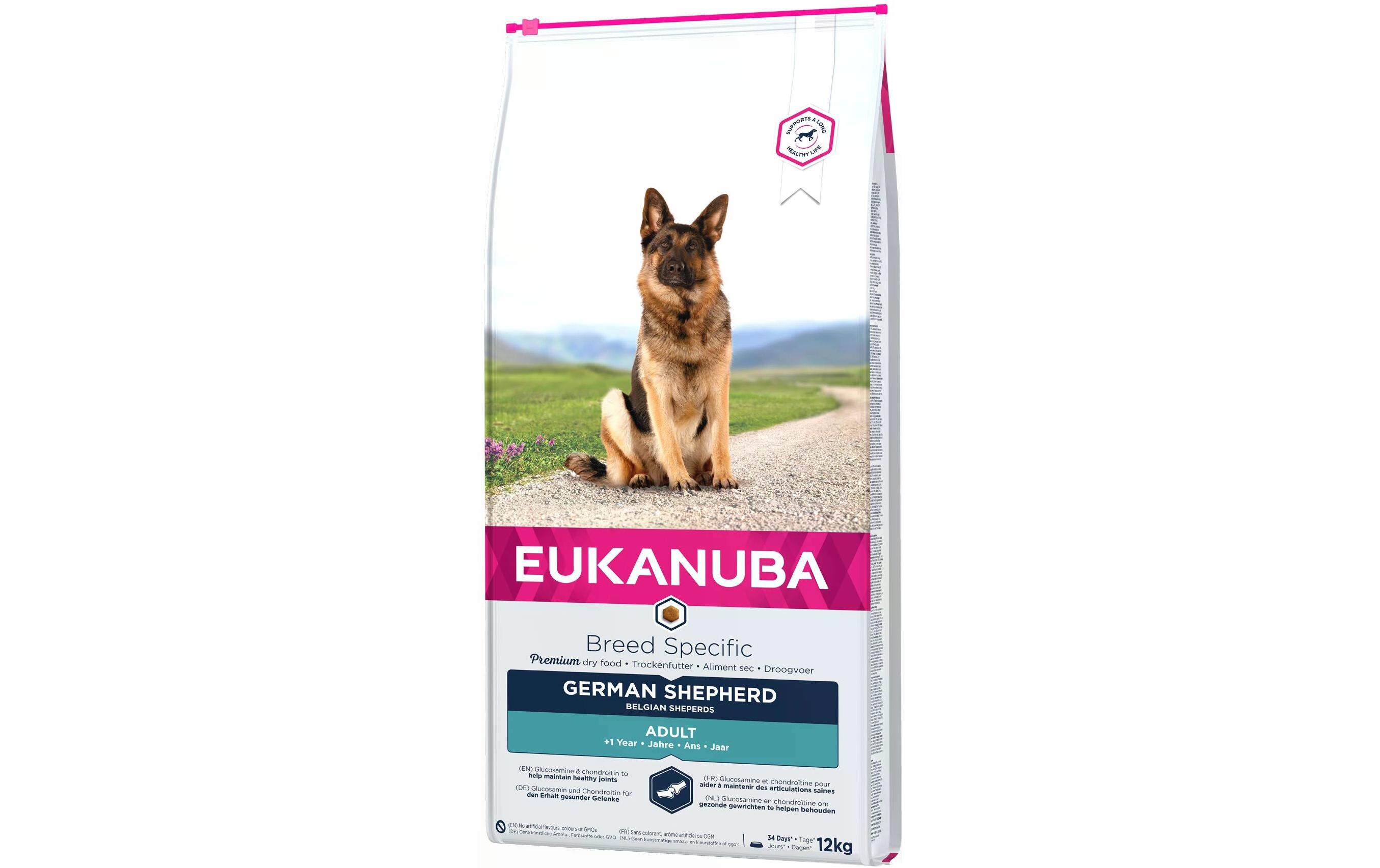 Eukanuba Trockenfutter Deutscher Schäfer Huhn, 12 kg