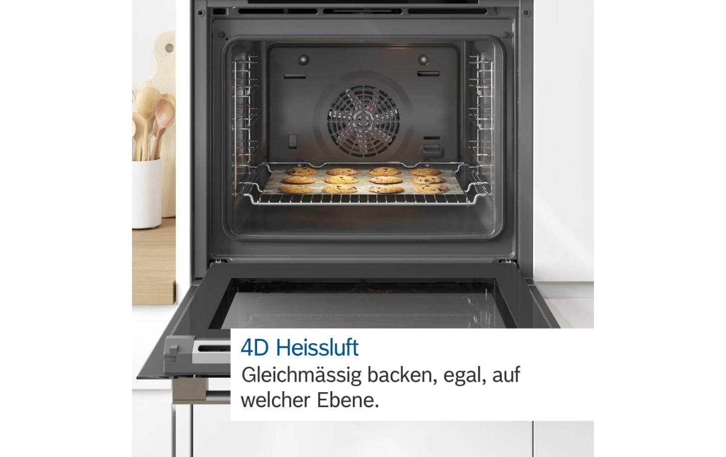 Bosch Einbaubackofen mit Mikrowelle HMG6764B1 Schwarz