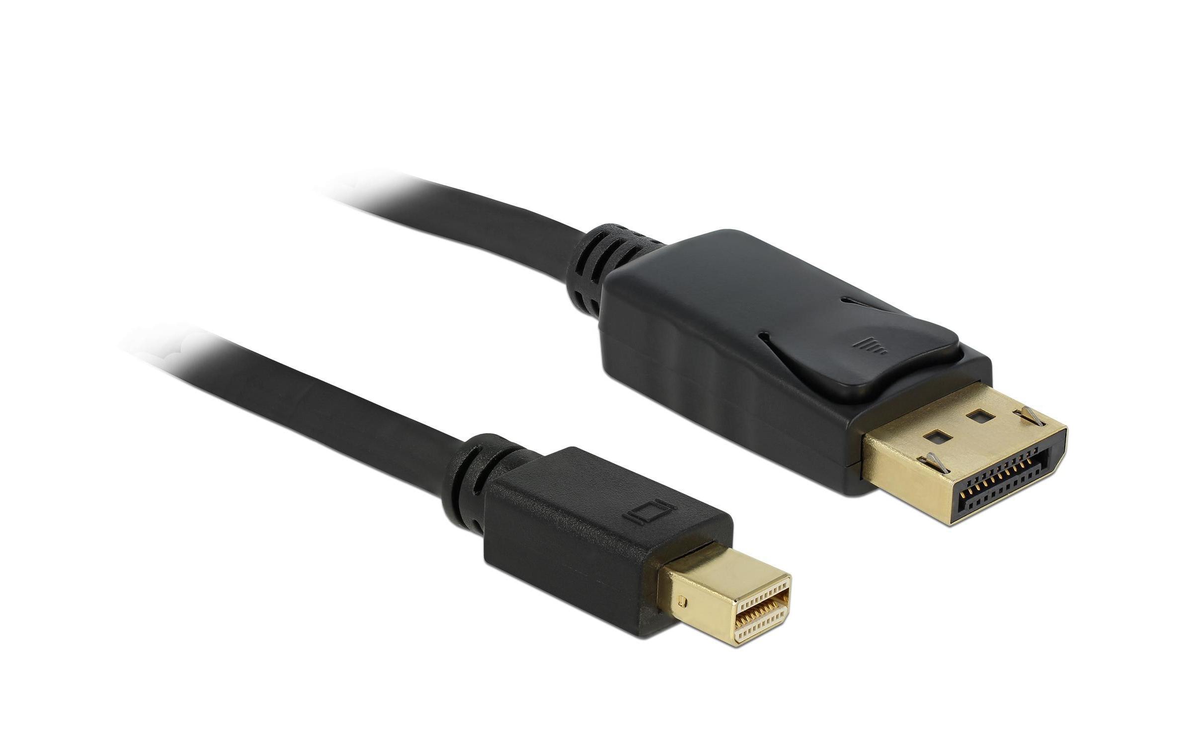 Delock Kabel Mini-DisplayPort DisplayPort, 50cm, 4K 60Hz