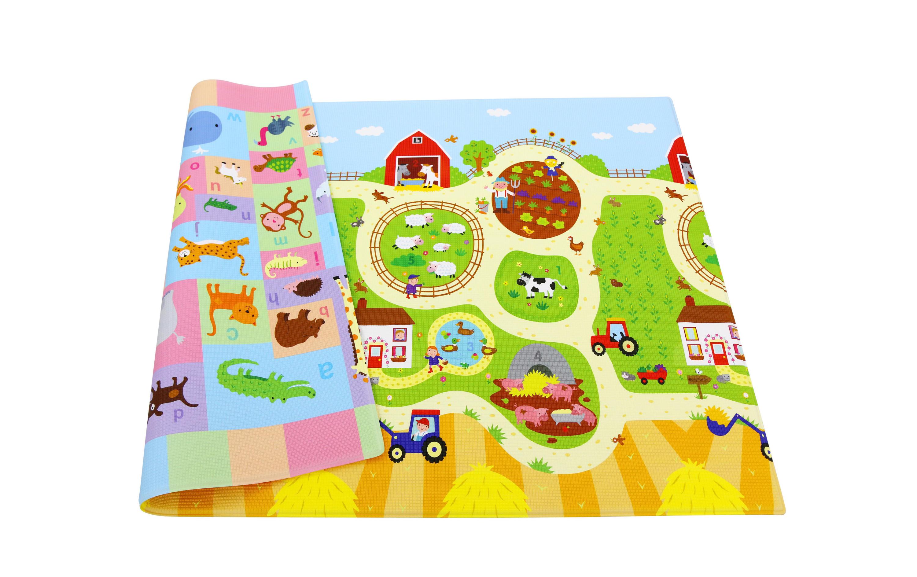 BABY CARE Busy Farm, 210 x 140 cm