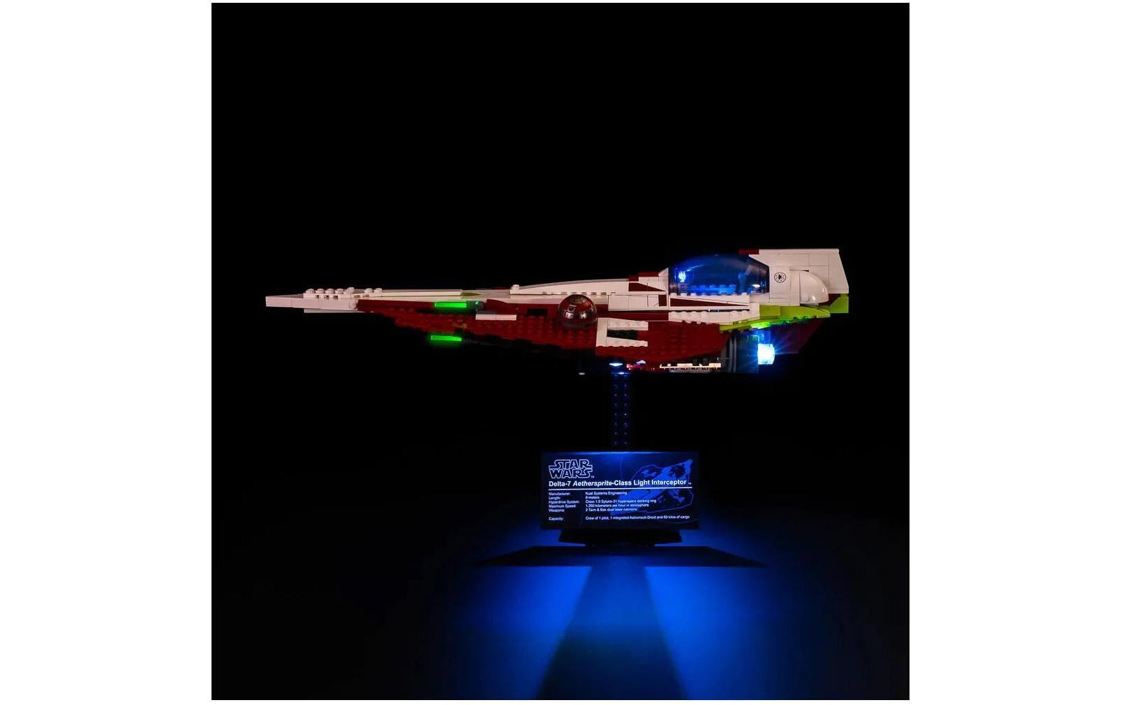 Light My Bricks LED-Licht-Set für LEGO® Obi-Wan Kenobis Jedi 10215