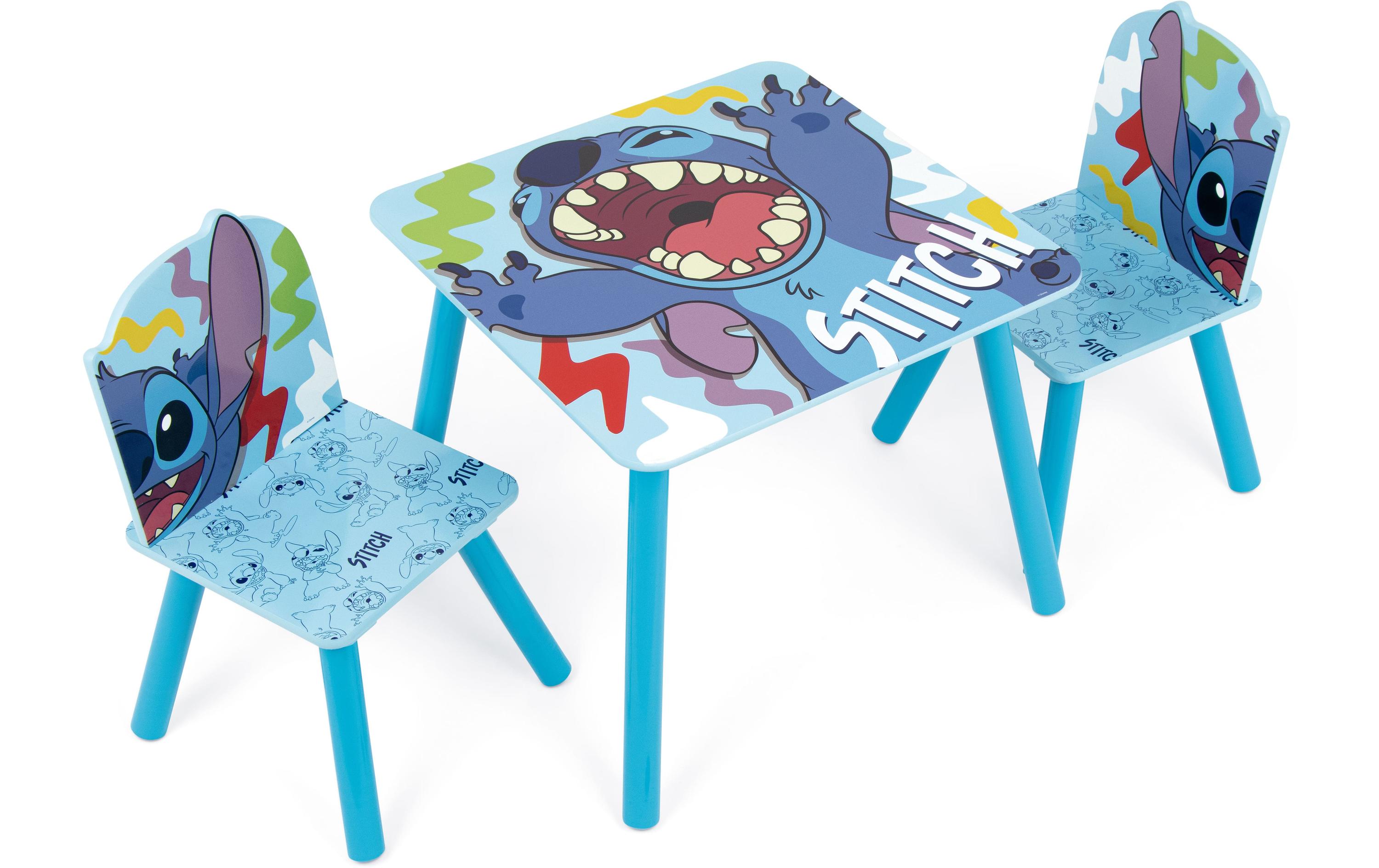 Arditex Kindertisch- und Stuhlset Disney: Lilo & Stitch Hellblau