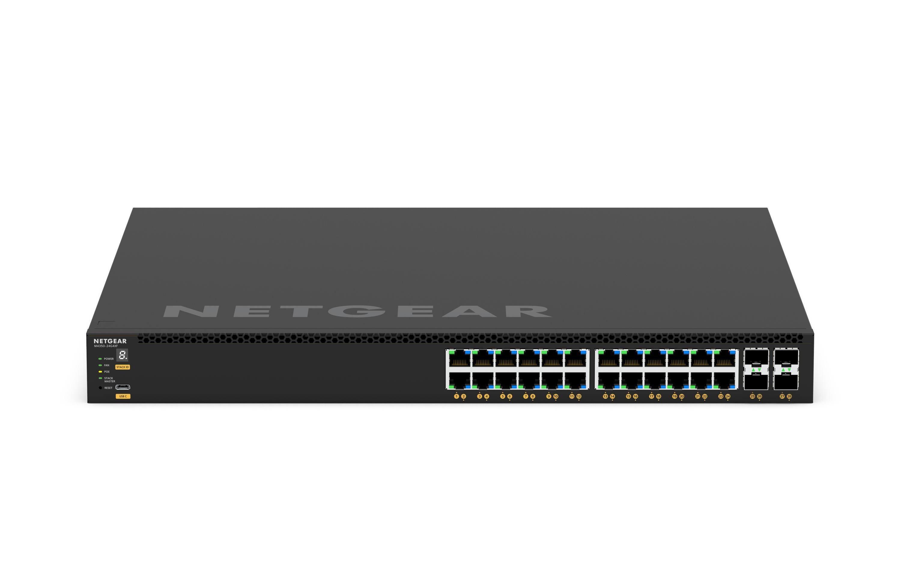 Netgear PoE+ Switch GSM4328 28 Port