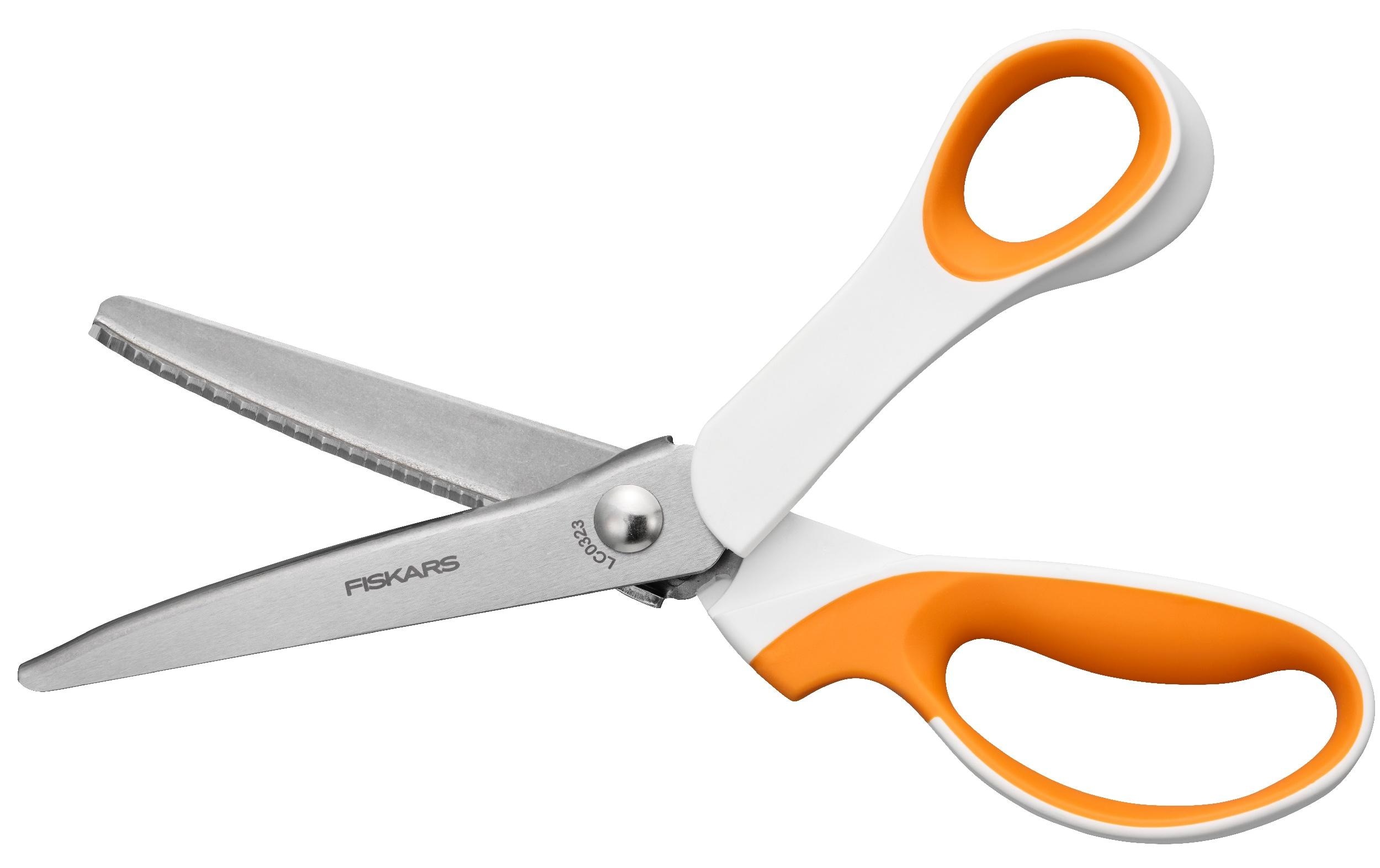 Fiskars Schere Softgrip 24 cm, rostfreier Stahl, Rechtshänder