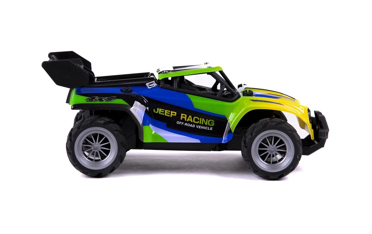 TEC-TOY Buggy Jeep Racing Blau/Grün, 1:18