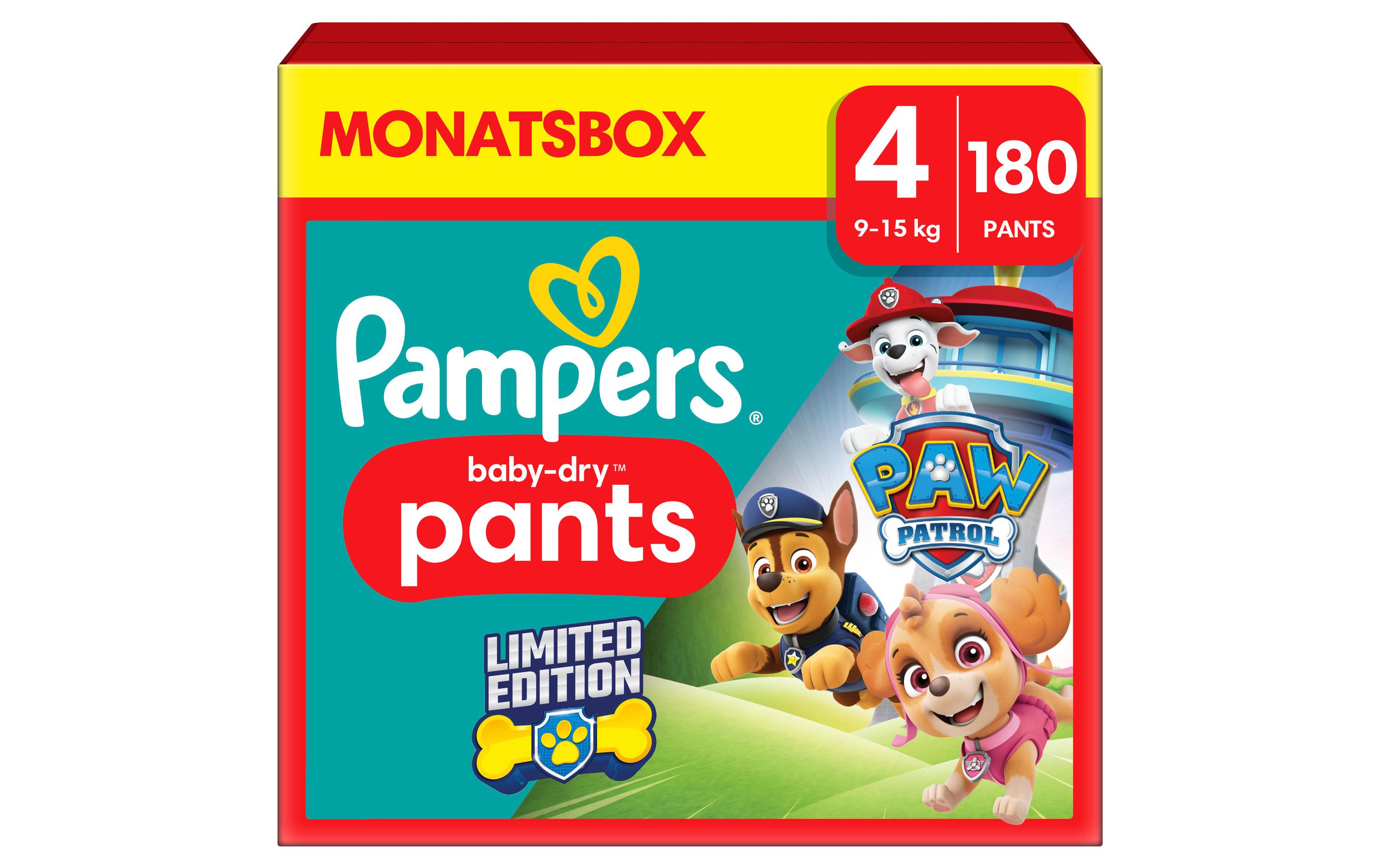 Pampers Windeln Baby Dry Pants Paw Patrol Maxi Grösse 4