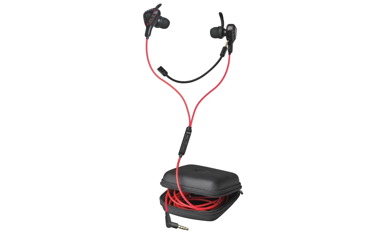 Trust Headset GXT 408 Cobra Rot/Schwarz