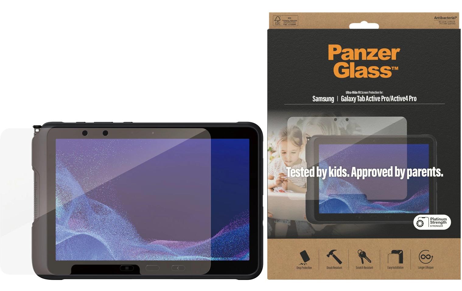 Panzerglass Tablet-Schutzfolie Galaxy Tab Active Pro / Active4 Pro