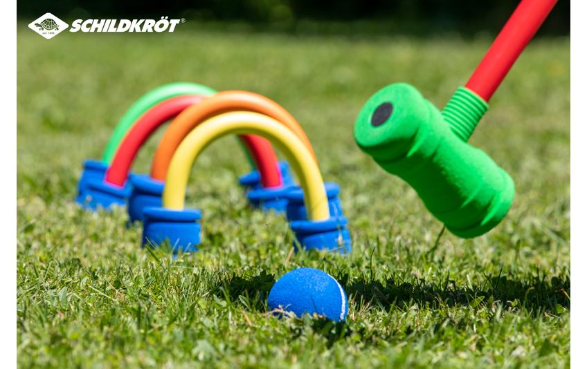 Schildkröt Funsports Ballspiel Soft Croquet Set