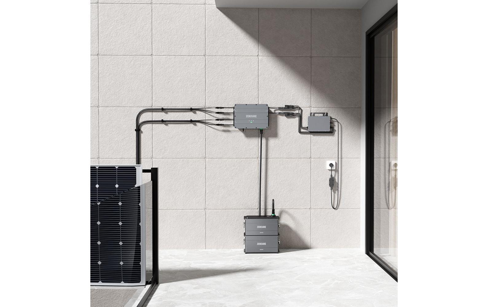 Zendure Energiespeicher SolarFlow Smart PV Hub für 1200W MPPT