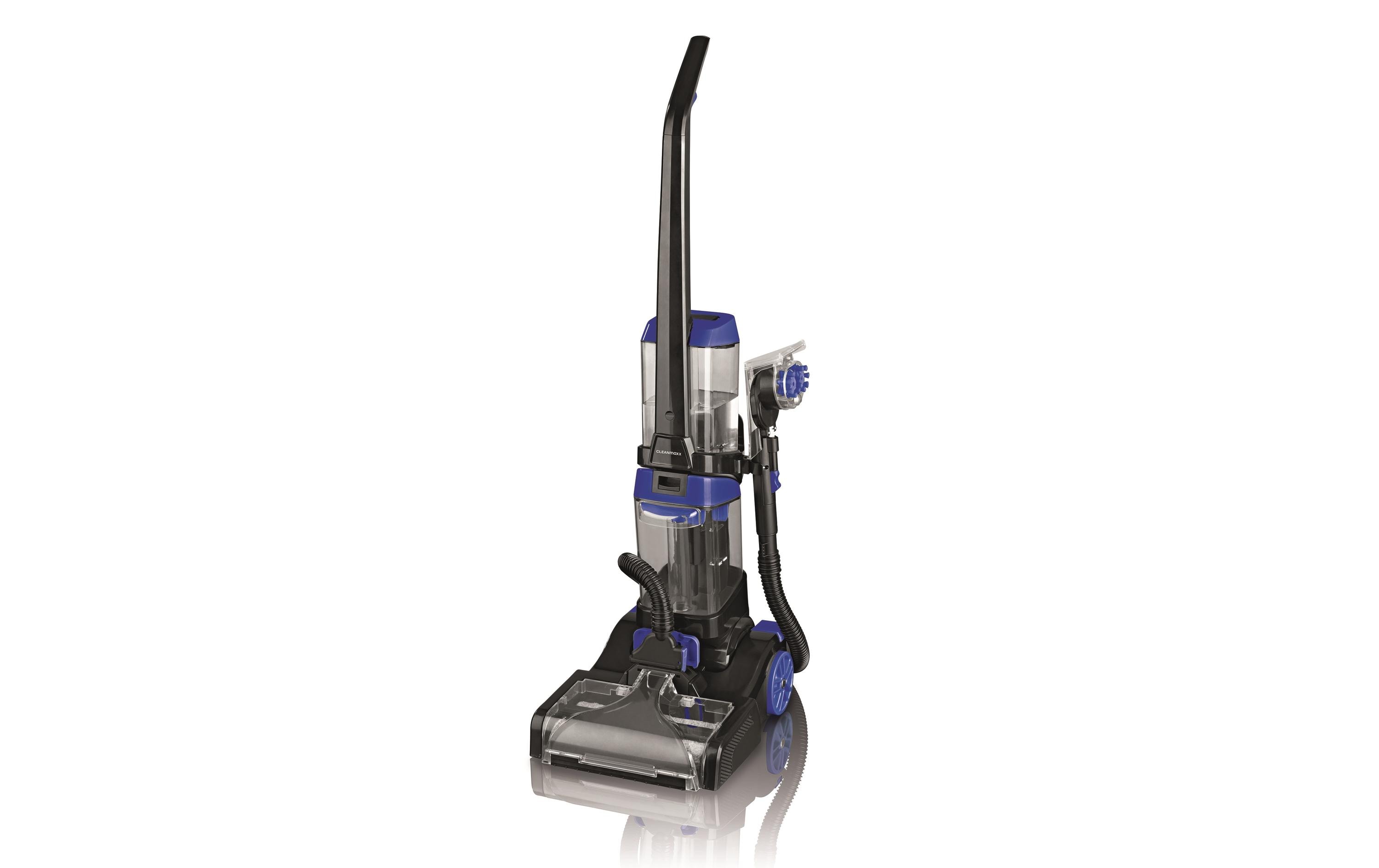 CLEANmaxx Teppichreiniger Pro+ Schwarz/Blau