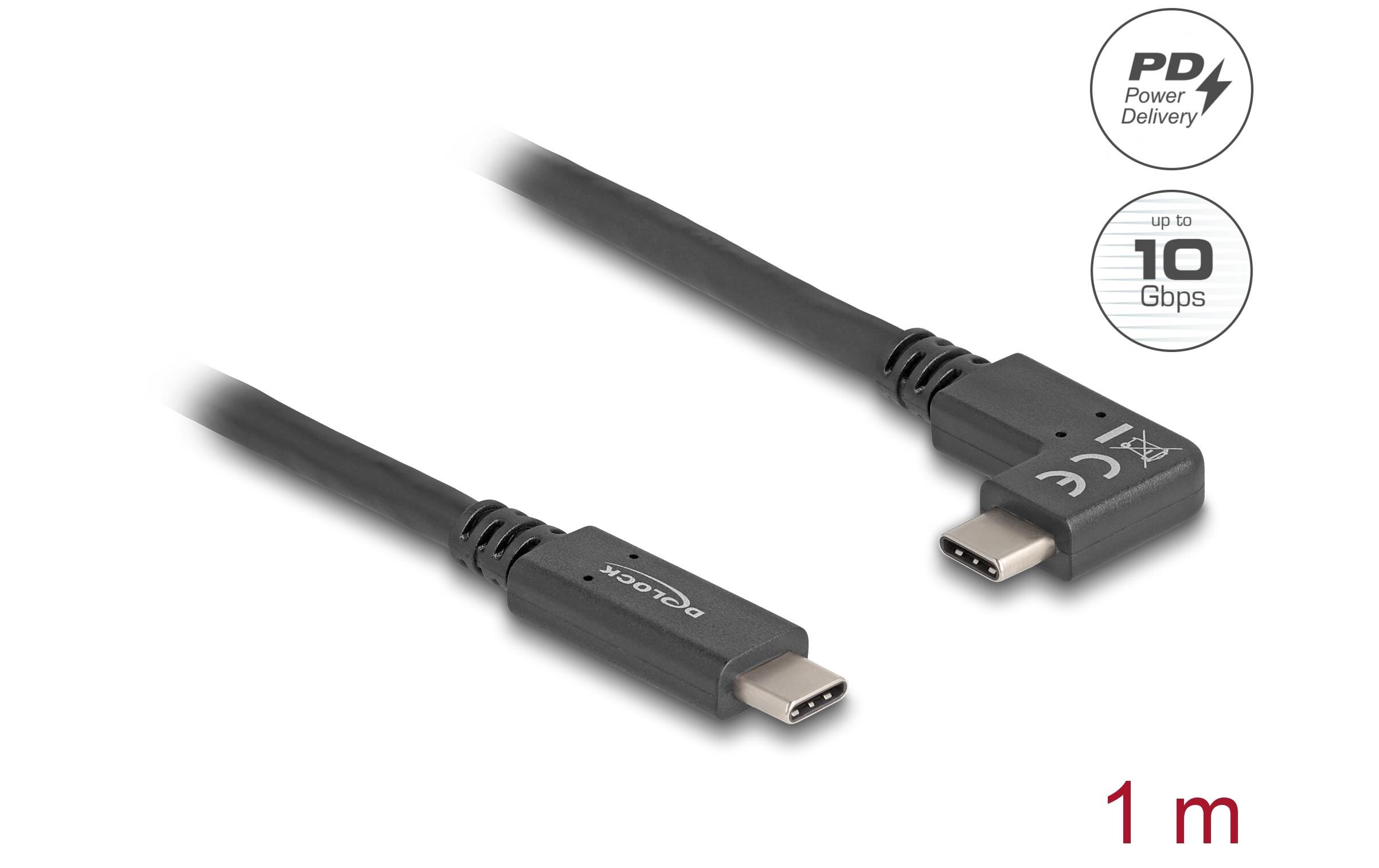 Delock USB-Kabel 10 Gbps USB C - USB C 1 m