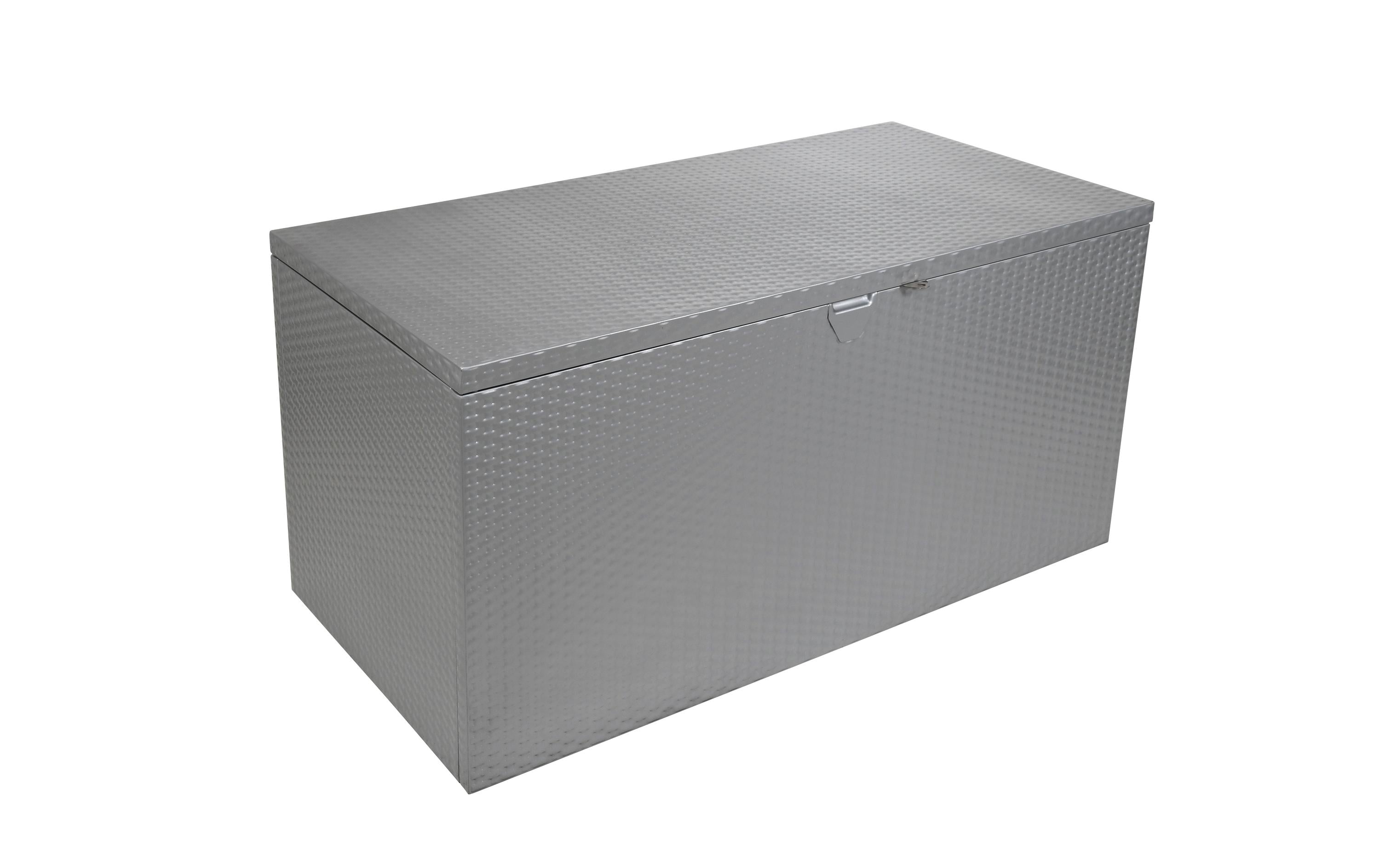 Spacemaker Gartenbox 133x70x65cm Metall, Silber