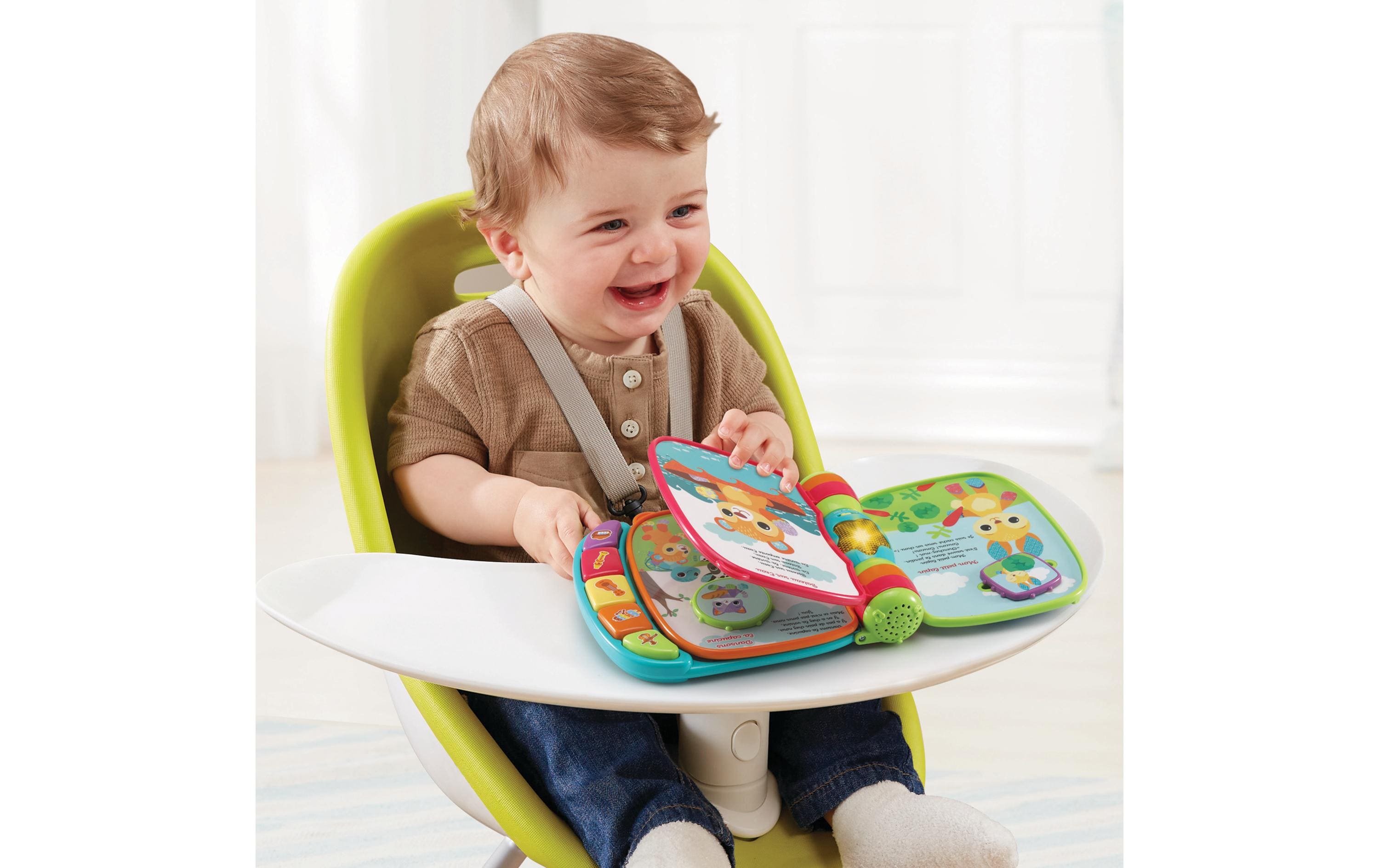 Vtech Musikspielzeug Livre enchanté des Baby loulous bleu -FR-