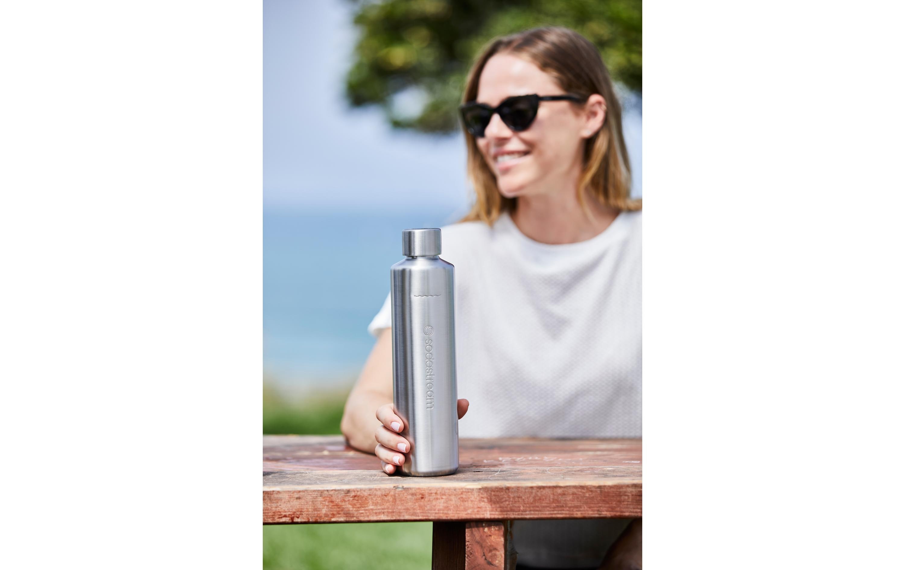 Sodastream Flasche Duo Silber