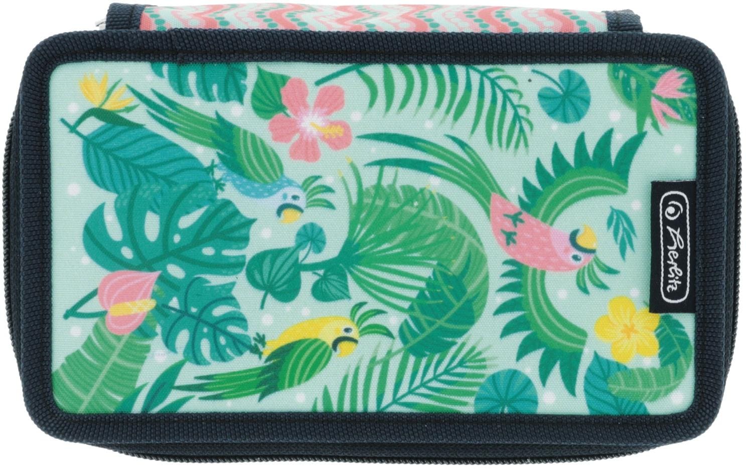 Herlitz Etui Triple 31-teilig, Sweet Jungle