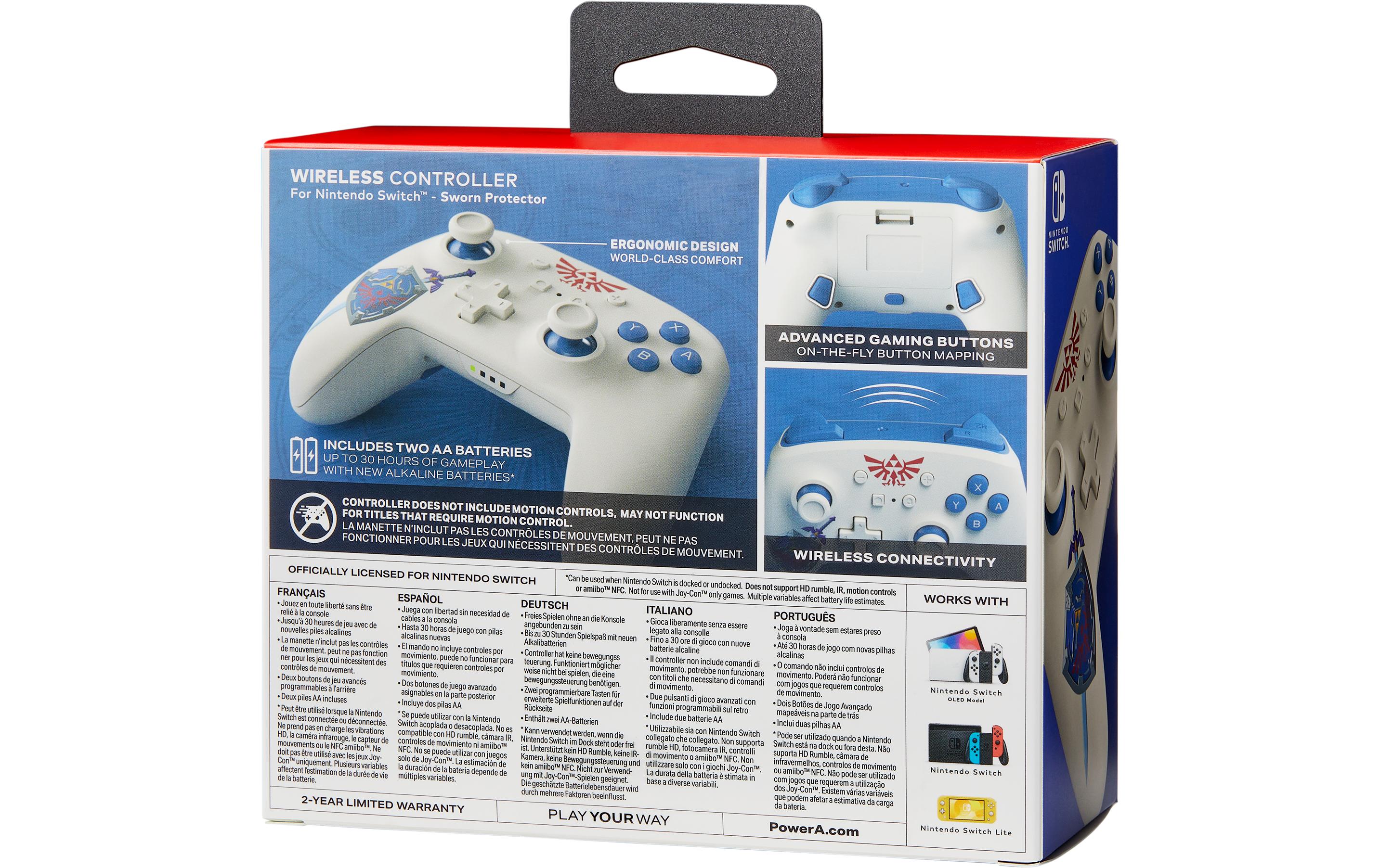 Power A Wireless Controller Sworn Protector