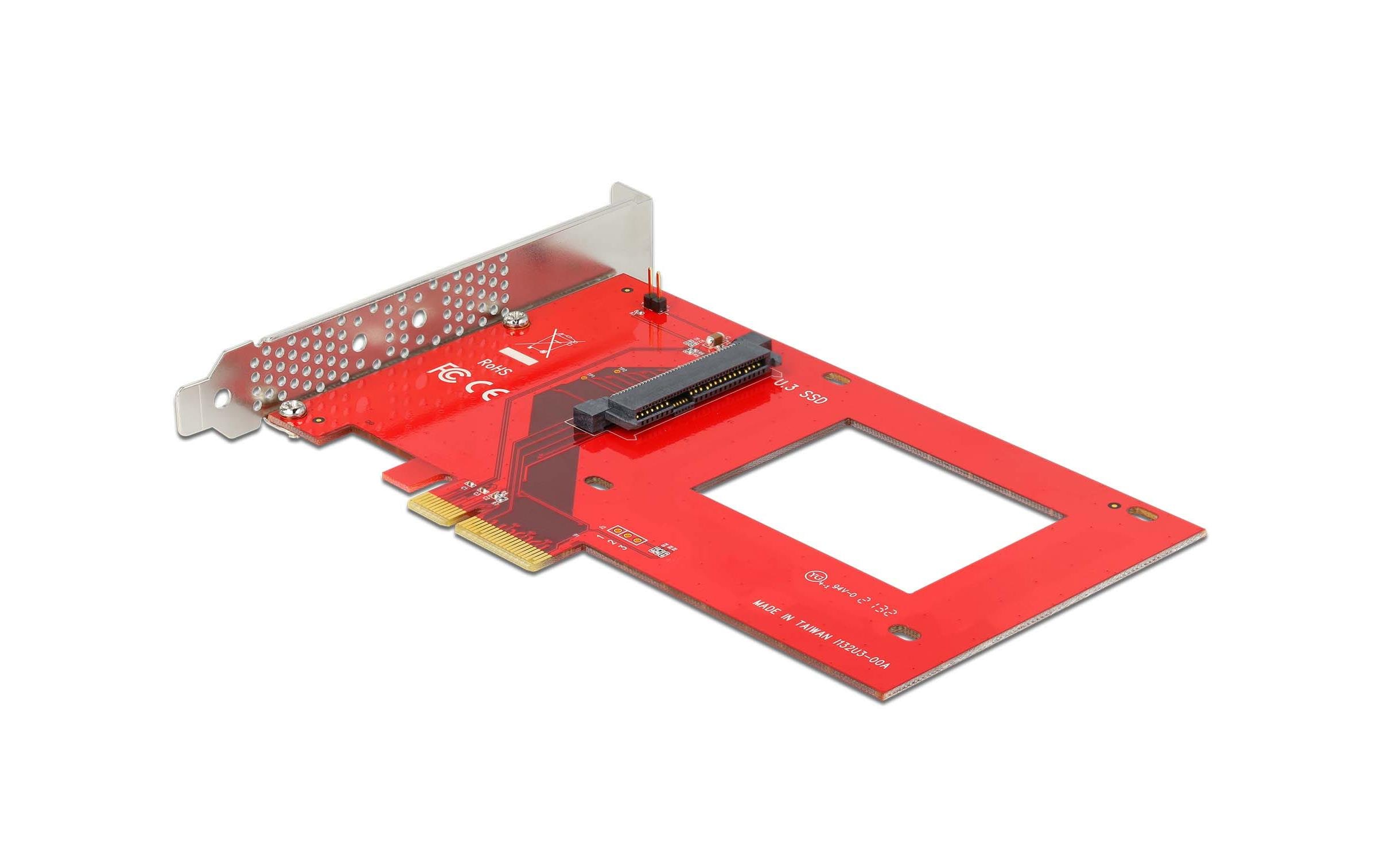 Delock Host Bus Adapter PCI-Express x4 - 1x U.3 SFF-8639