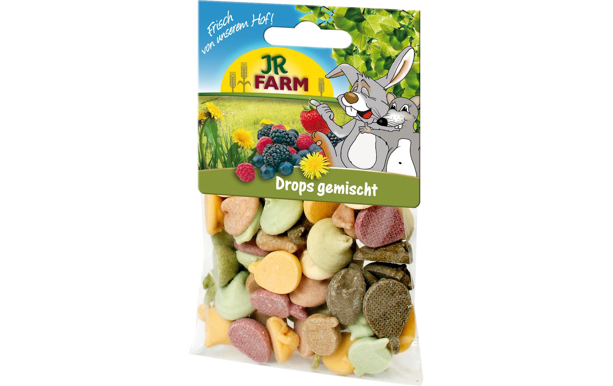 JR Farm Snack Drops gemischt, 75 g