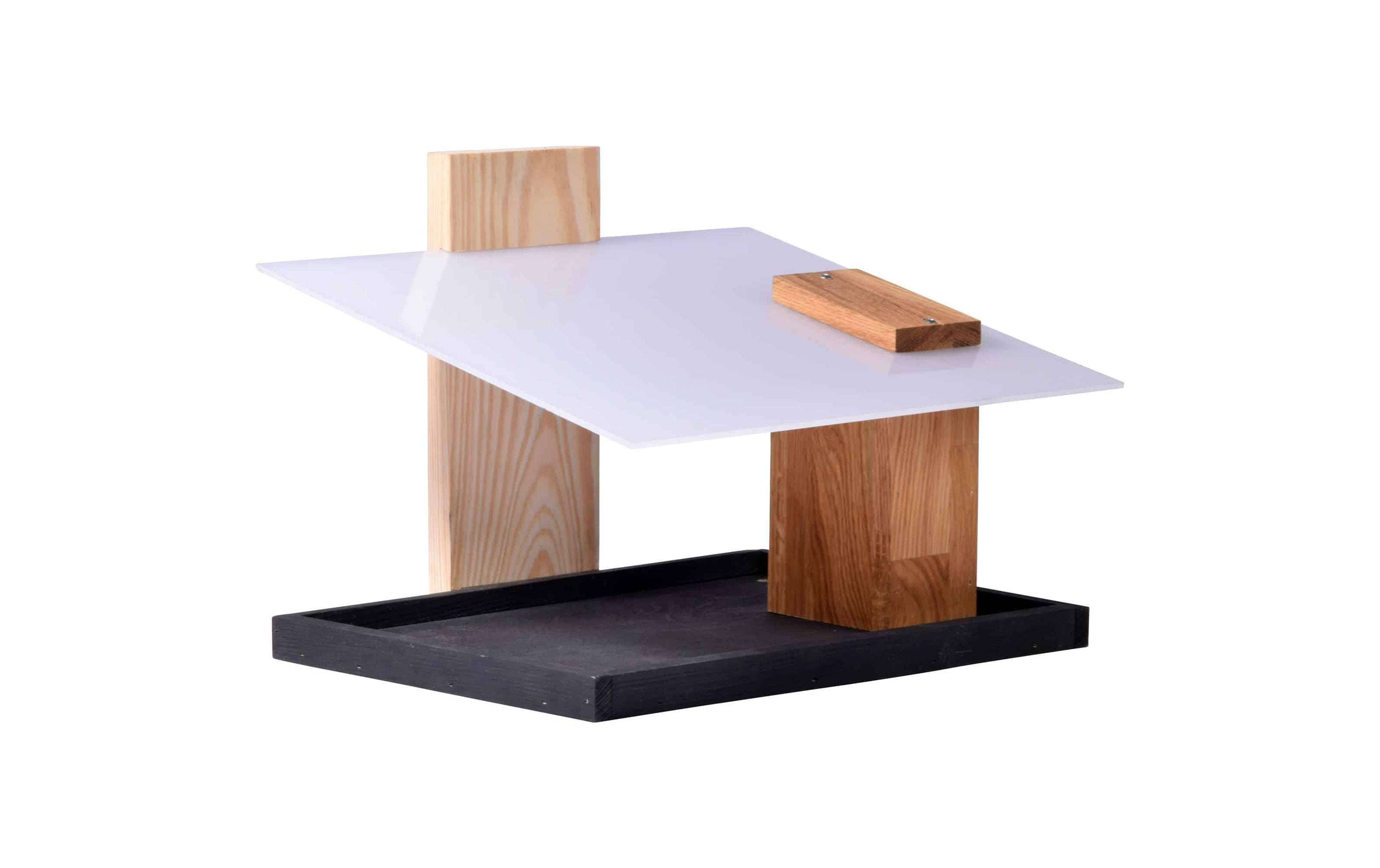 dobar Design-Vogelfutterhaus Futura I, 35 x 24 x 22 cm, Holz