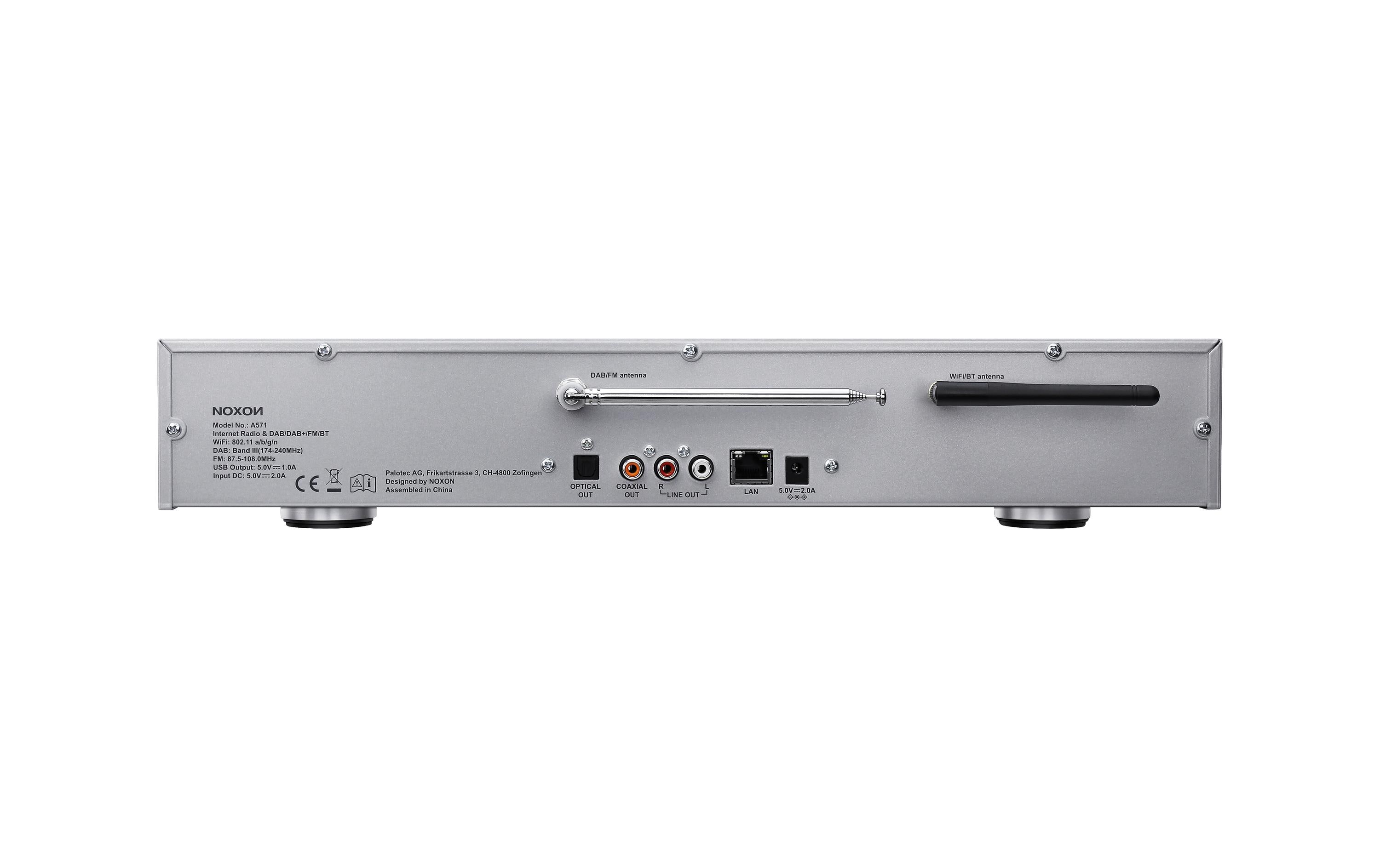 Noxon Netzwerk-Audioplayer A571 Silber