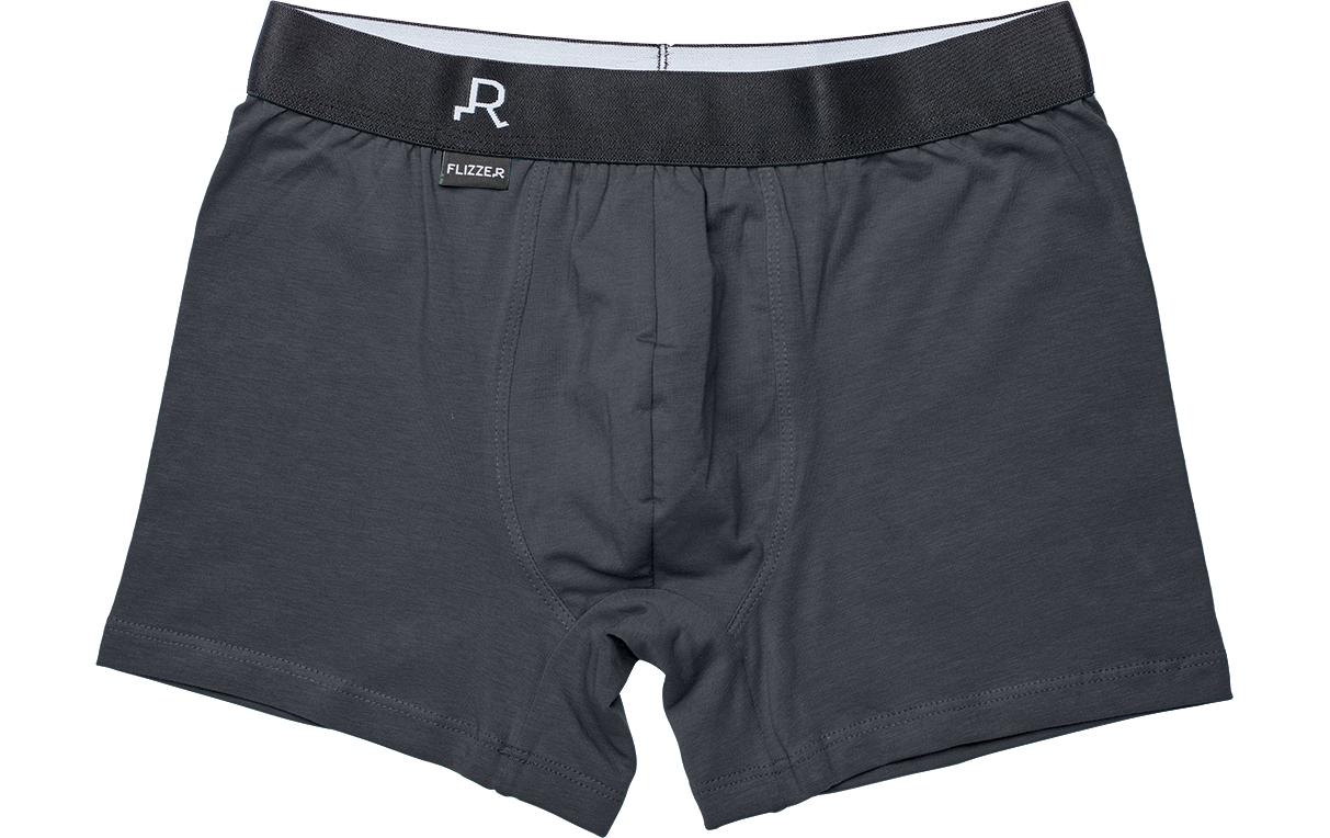 FLIZZER Unterhosen Trunk Der Macho 6er Pack Grau, XL