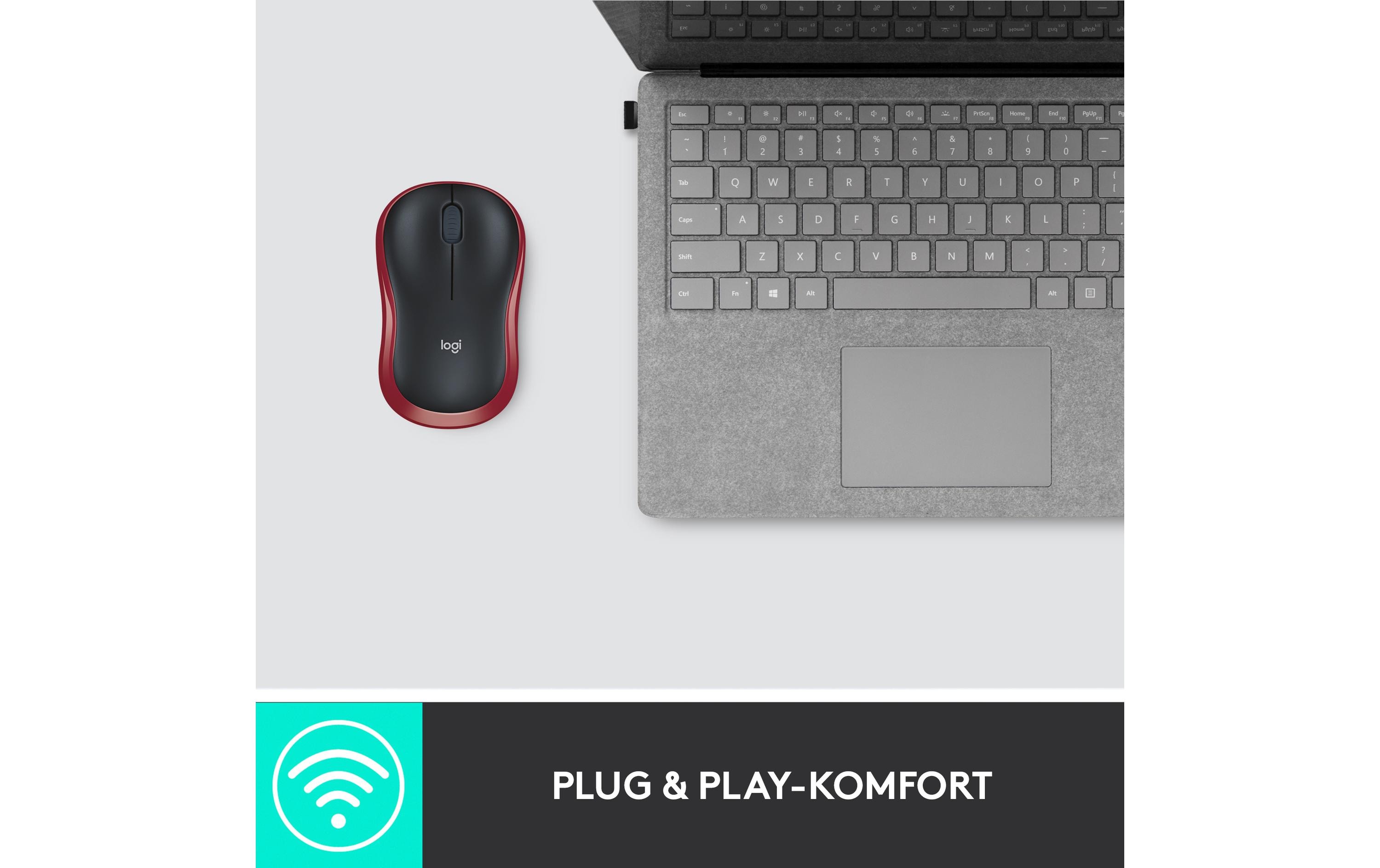 Logitech Maus M185 Wireless