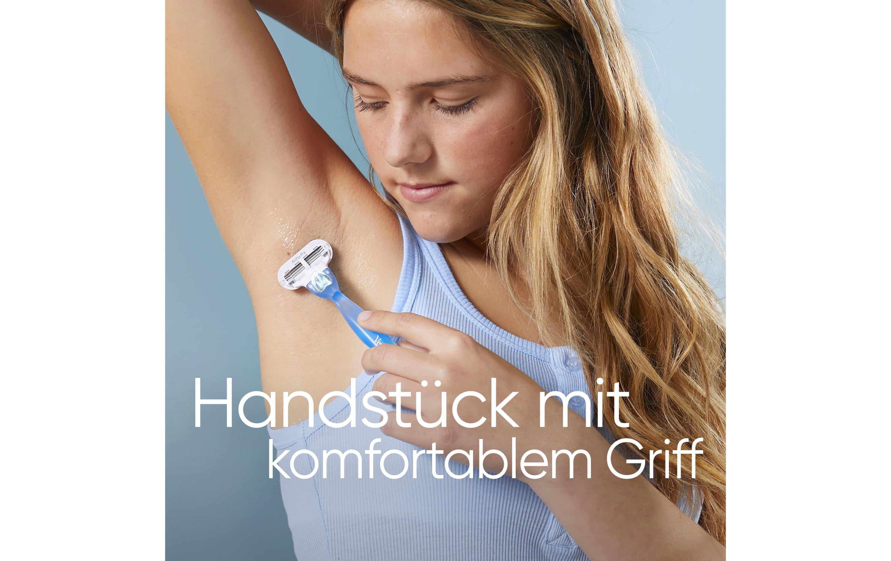 Gillette Venus Rasierer Smooth + 5 Rasierklingen