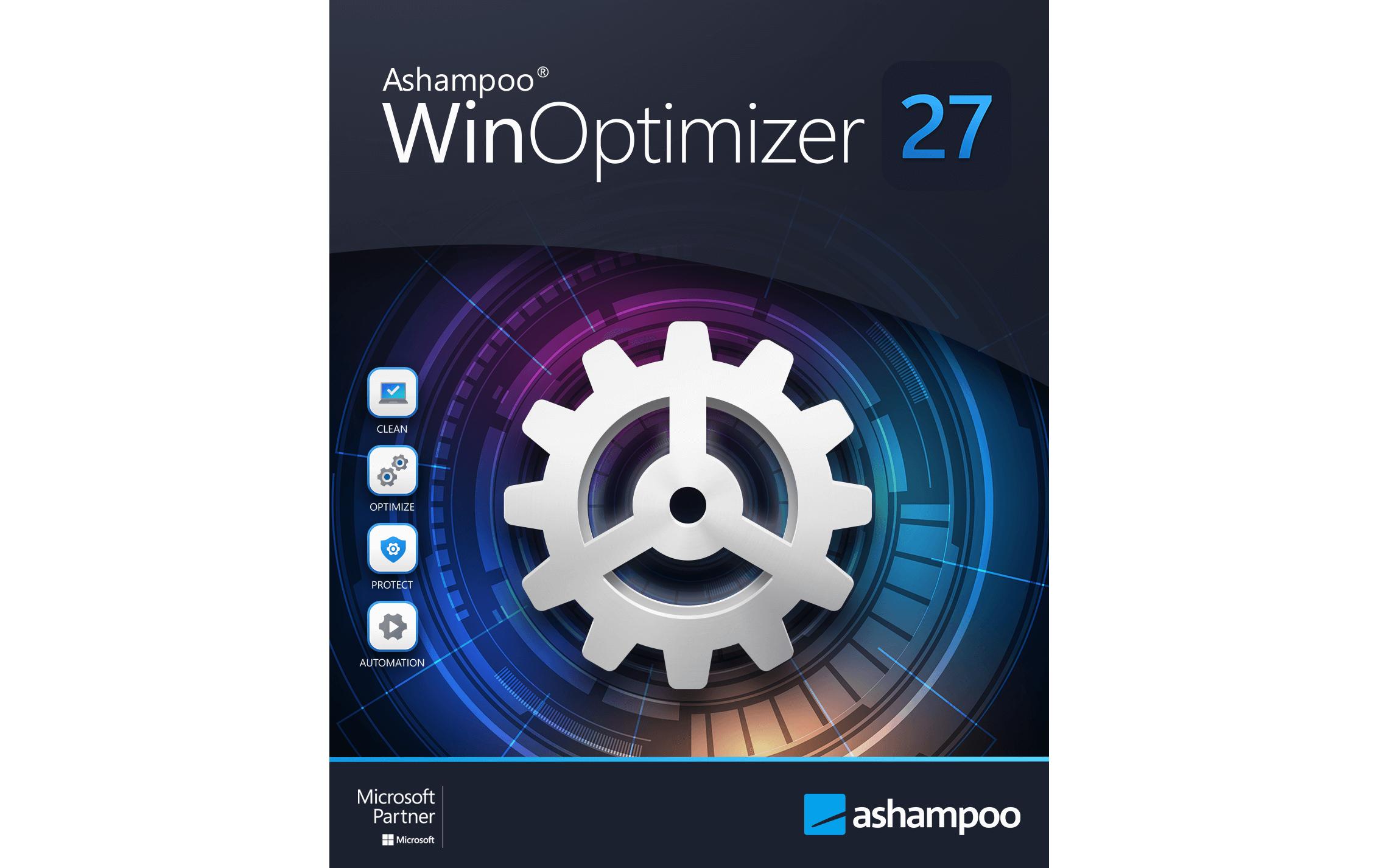 Ashampoo WinOptimizer 27 ESD, Vollversion, 3 PC